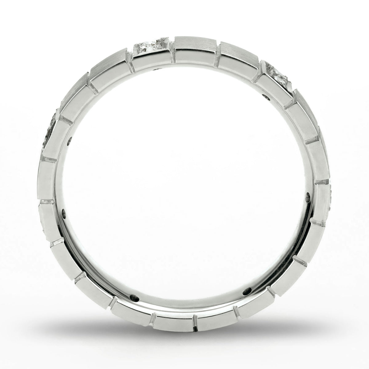 Confort Rellena 4mm A14015D14B - Moissanita