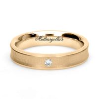 Confort Rellena 4mm A14017D14B - Diamante Natural