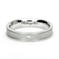 Confort Rellena 4mm A14017D14B - Diamante Natural