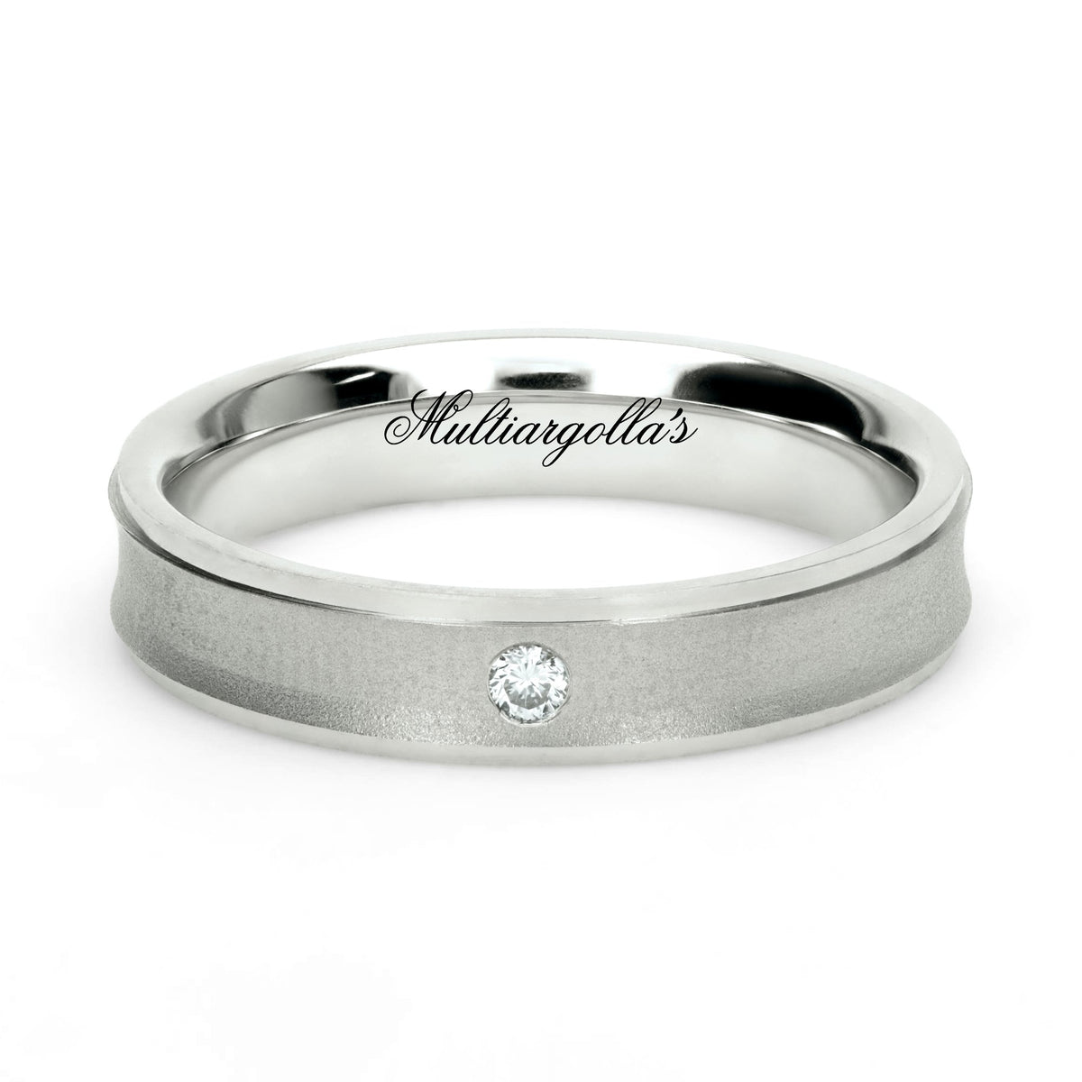 Confort Rellena 4mm A14017D14B - Diamante de Laboratorio