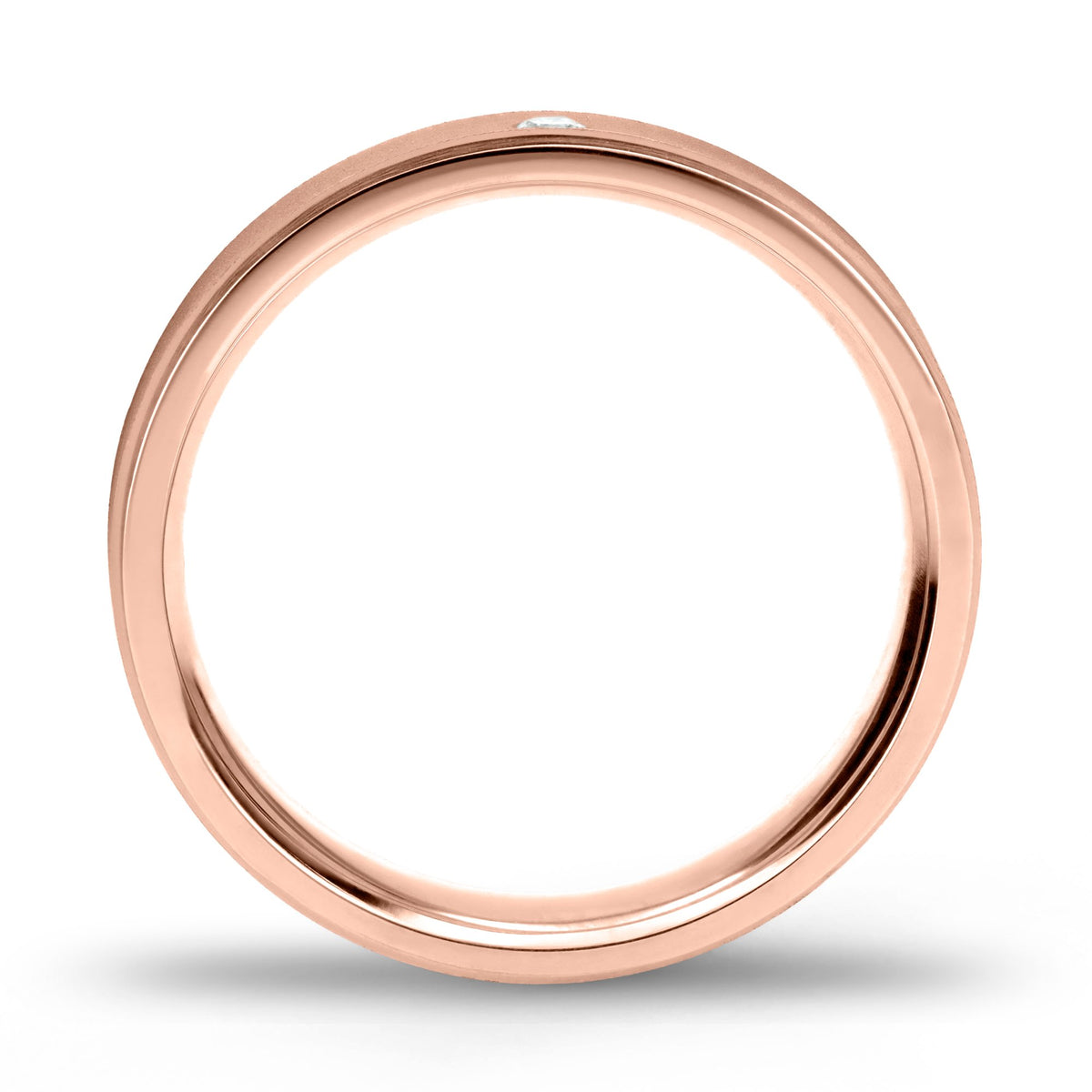Confort Rellena 4mm A14017D14B - Moissanita