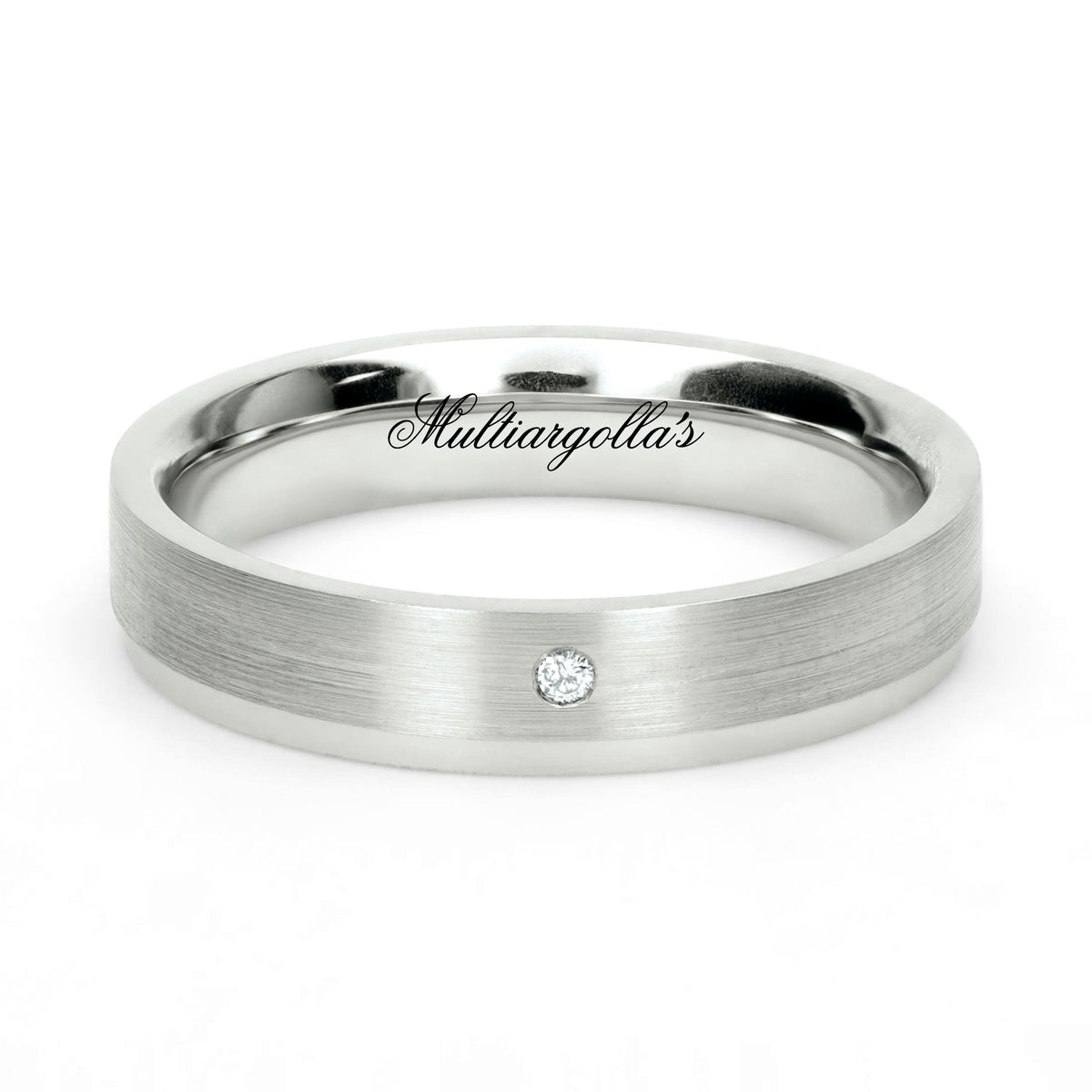 Confort Rellena 4mm A14018D14B - Diamante de Laboratorio