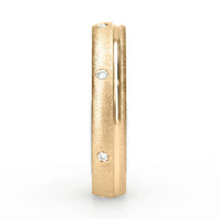 Confort Rellena 4mm A14022D14B - Moissanita