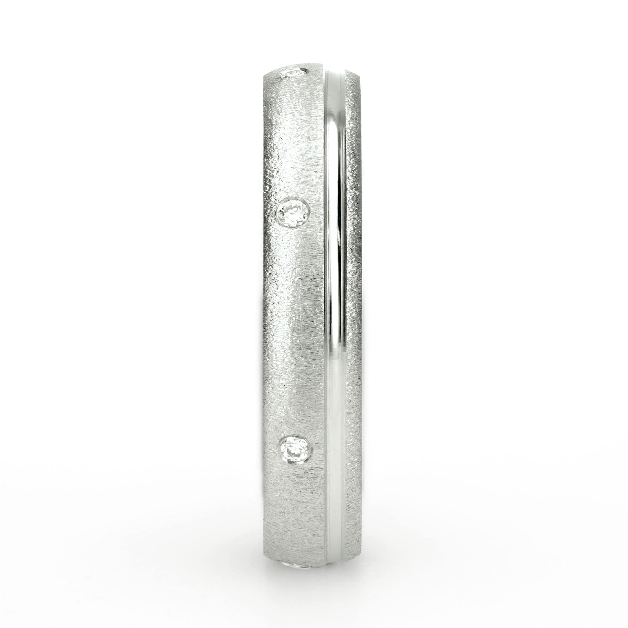 Confort Rellena 4mm A14022D14B - Moissanita