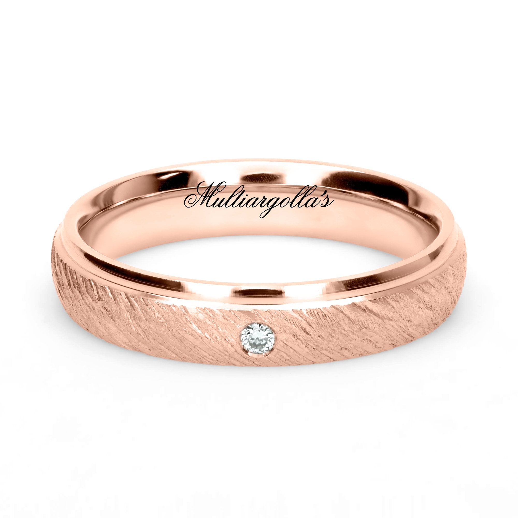 Confort Rellena 4mm A14024D14B - Diamante Natural