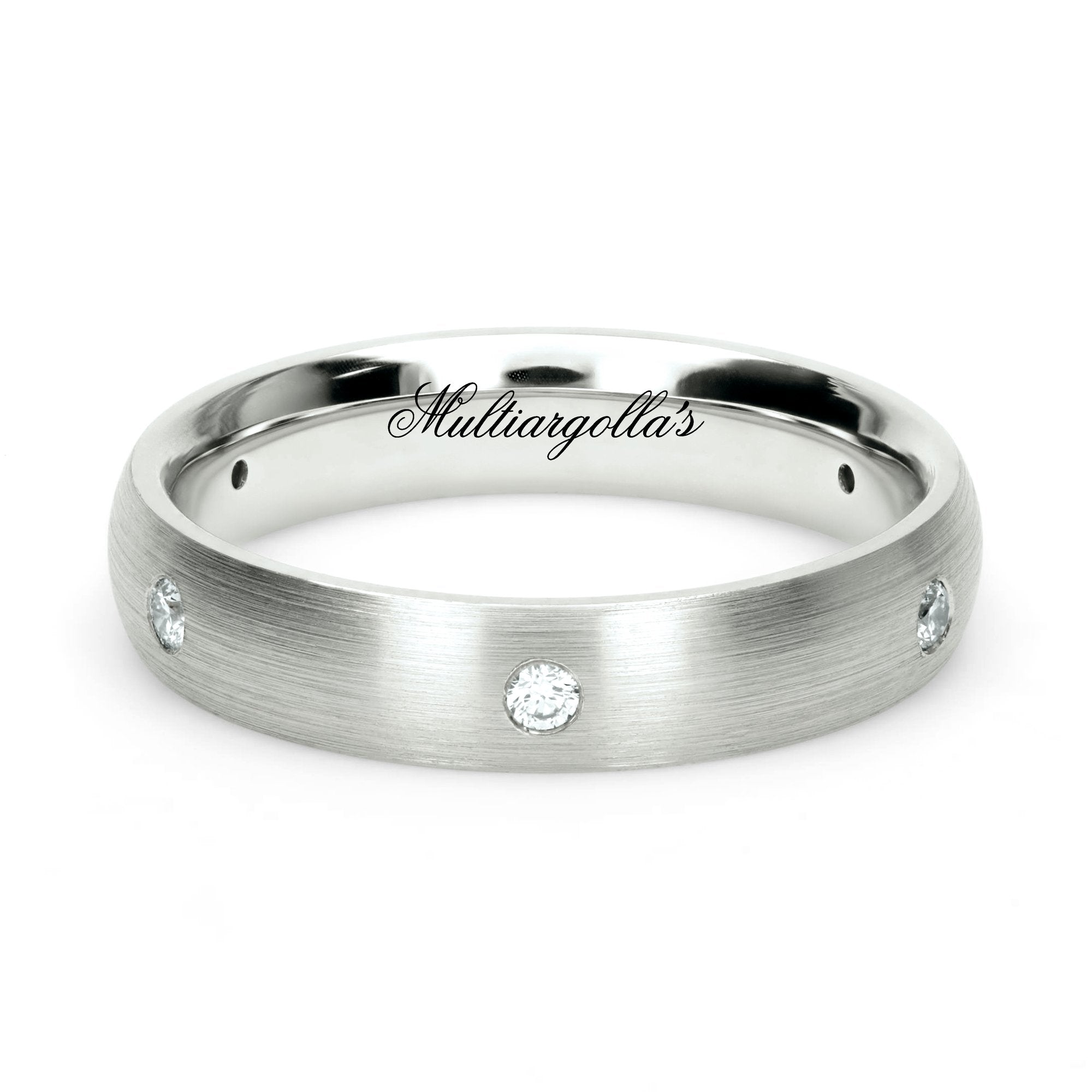Confort Rellena 4mm A14025D14B - Diamante Natural