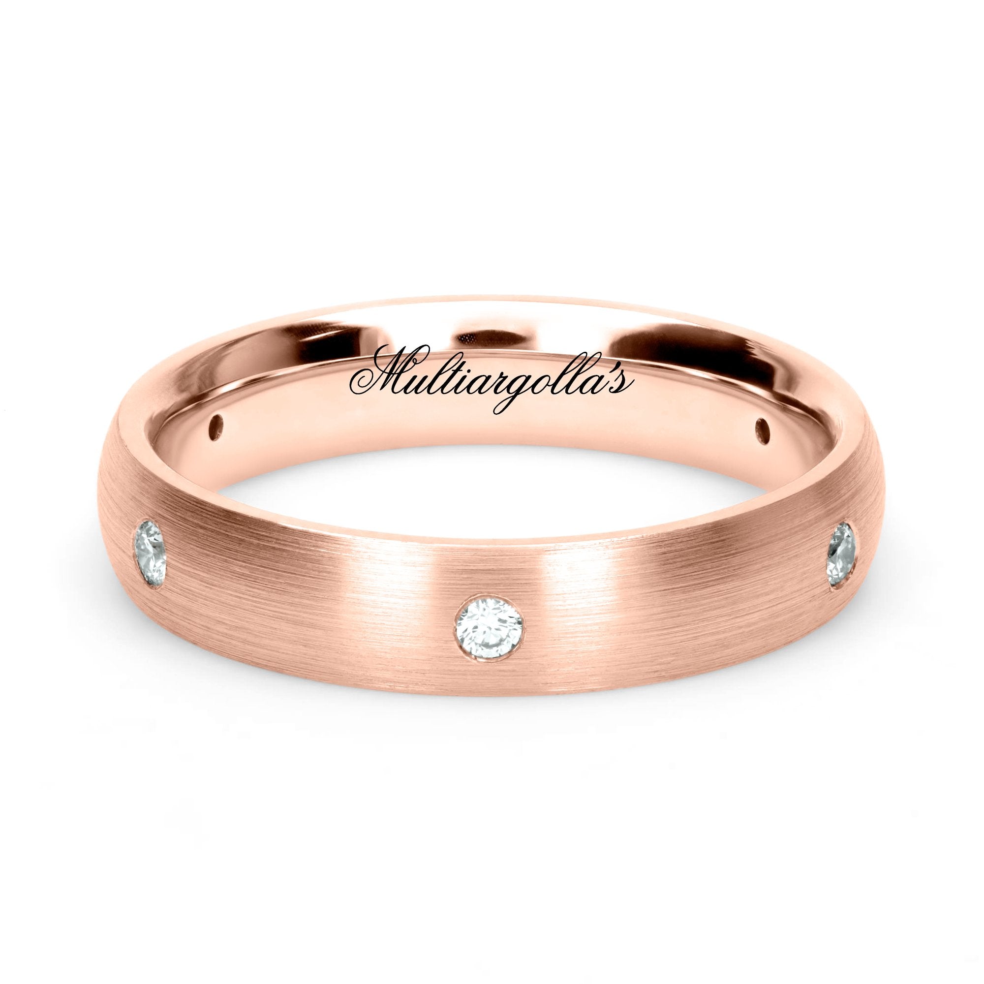Confort Rellena 4mm A14025D14B - Diamante Natural