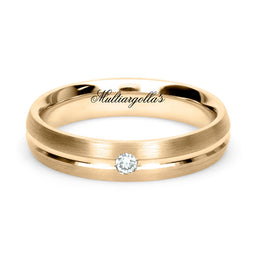 Confort Rellena 4mm A14028D14B - Moissanita