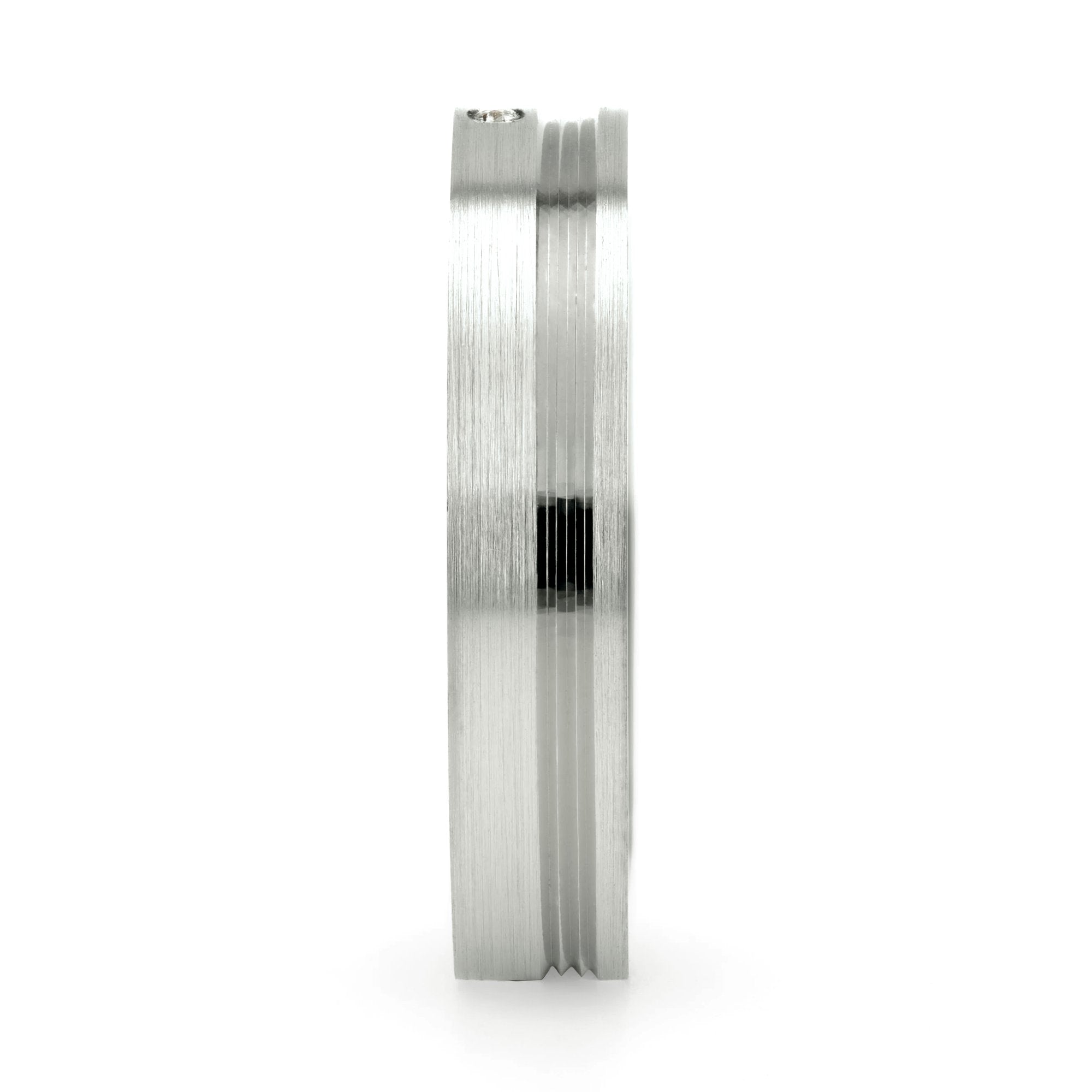 Confort Rellena 4mm A14034D14B - Moissanita