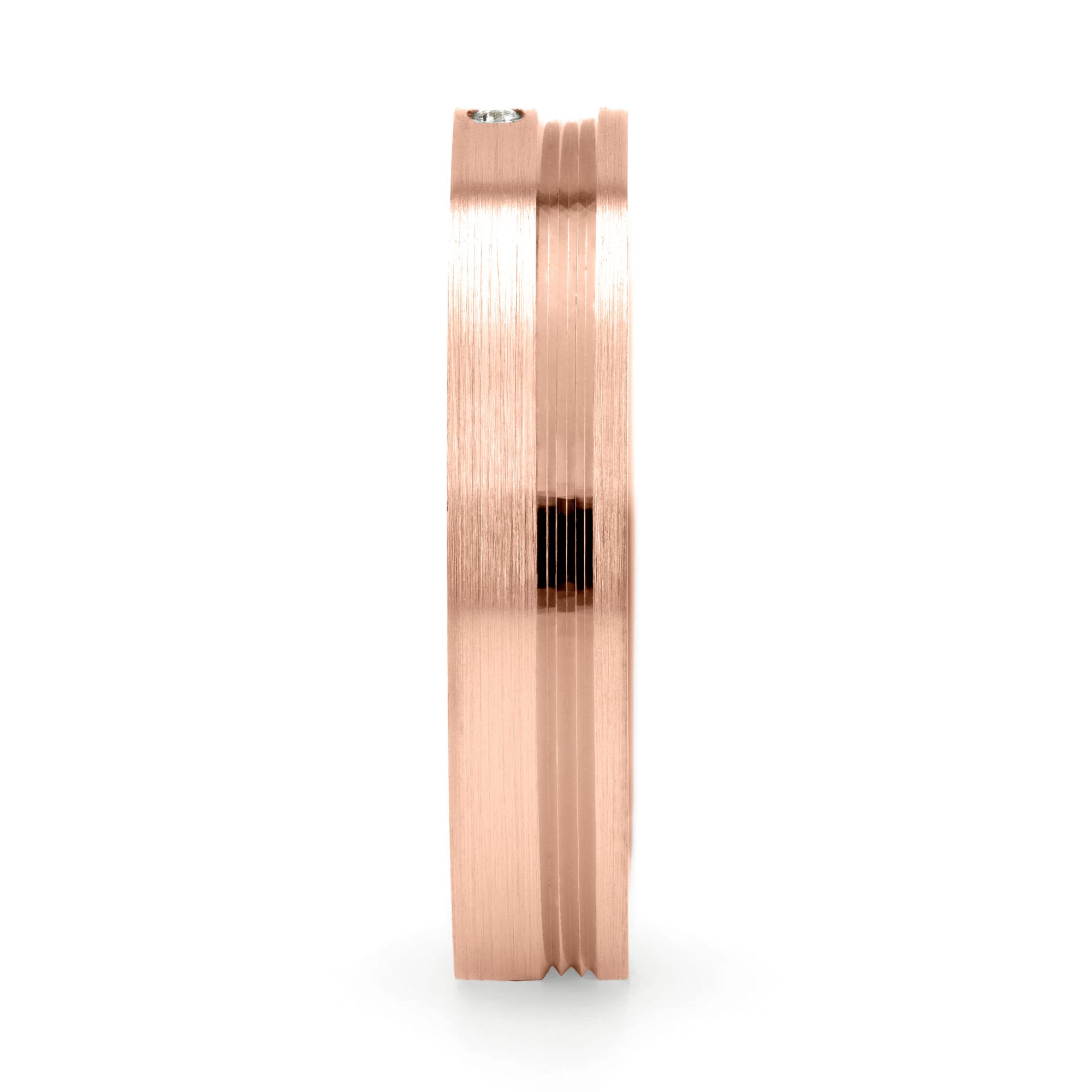 Confort Rellena 4mm A14034D14B - Moissanita