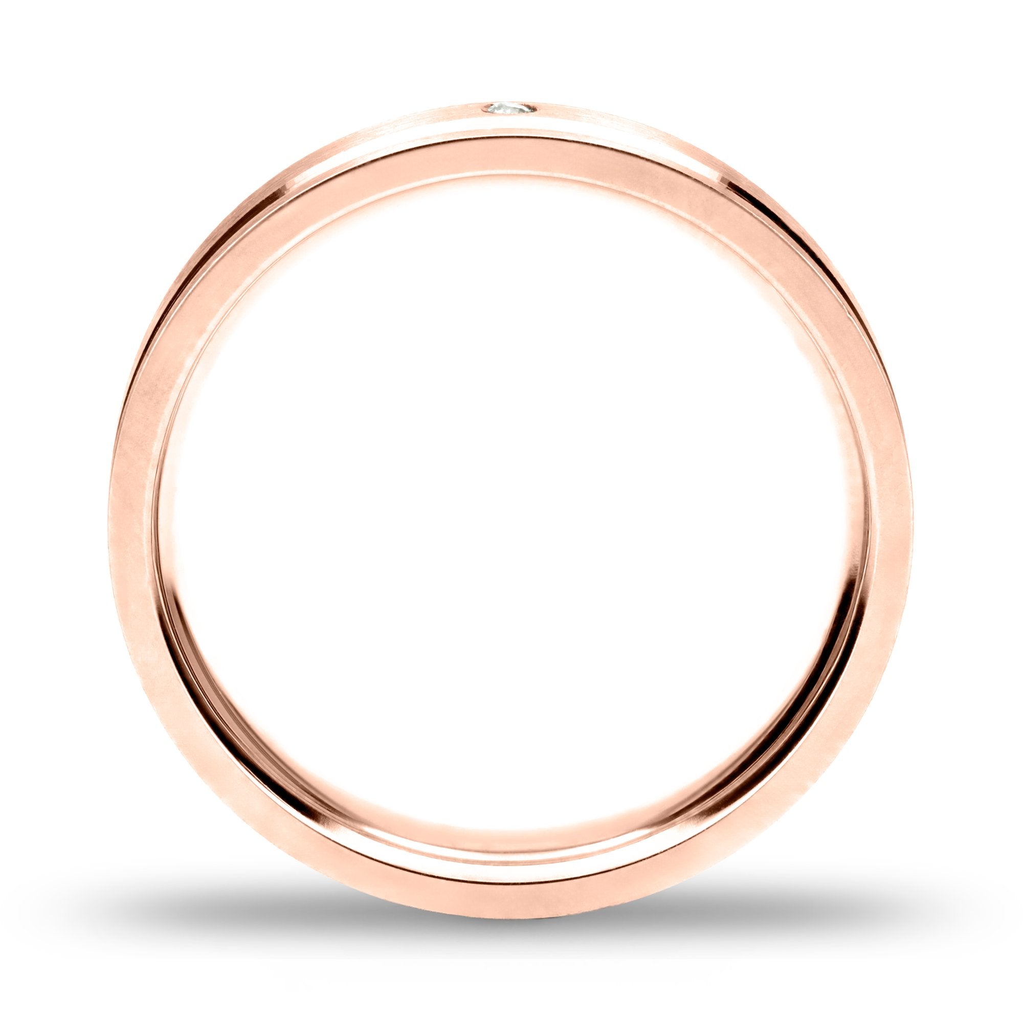 Confort Rellena 4mm A14034D14B - Moissanita