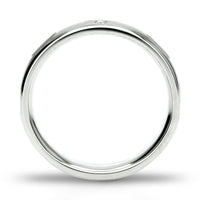 Confort Rellena 4mm A14036D14B - Moissanita
