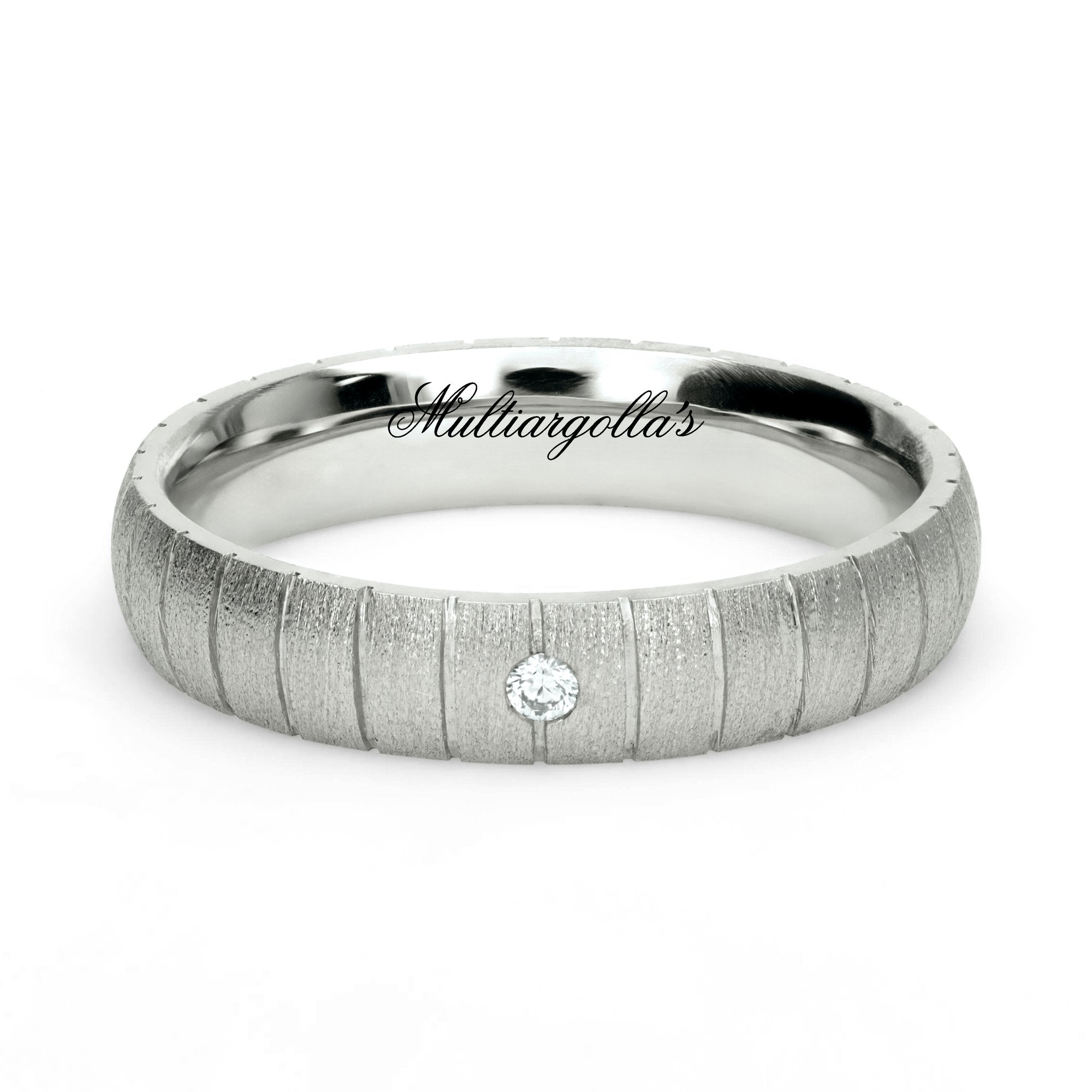 Confort Rellena 4mm A14039D14B - Diamante Natural