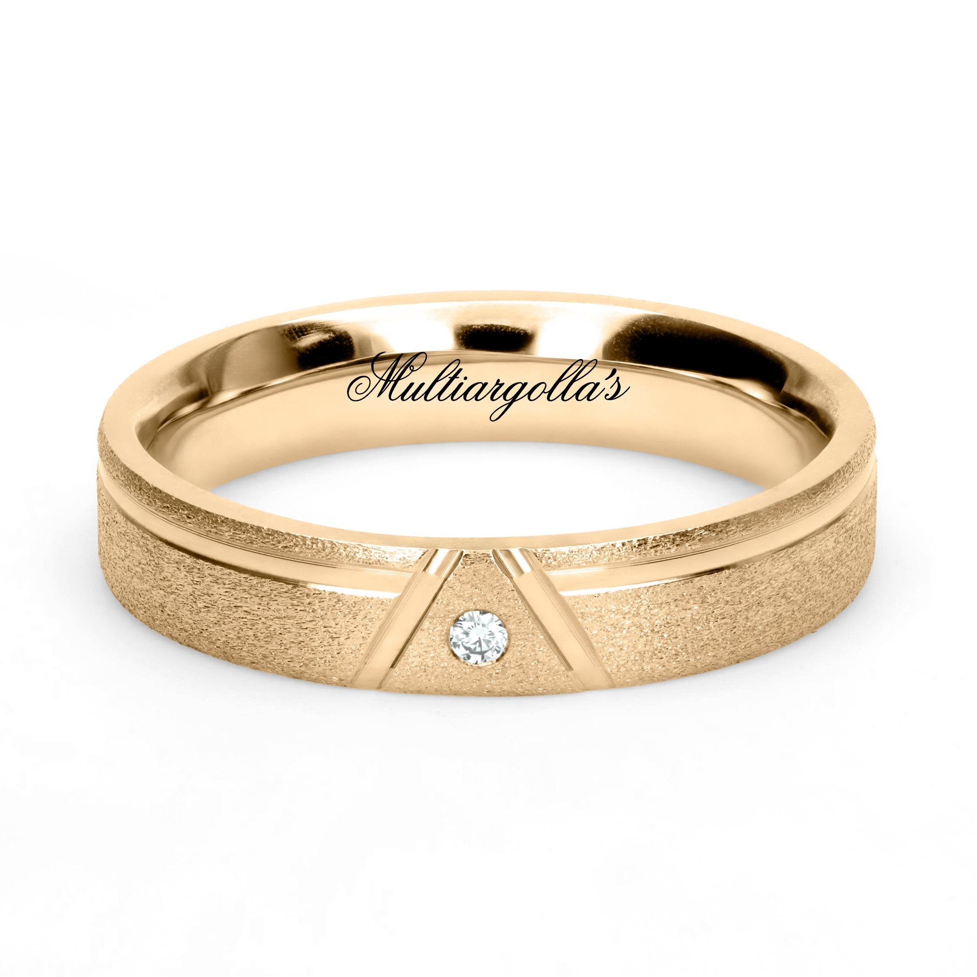 Confort Rellena 4mm A14049D14B - Diamante Natural