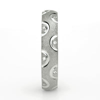 Confort Rellena 4mm A14052D14B - Moissanita