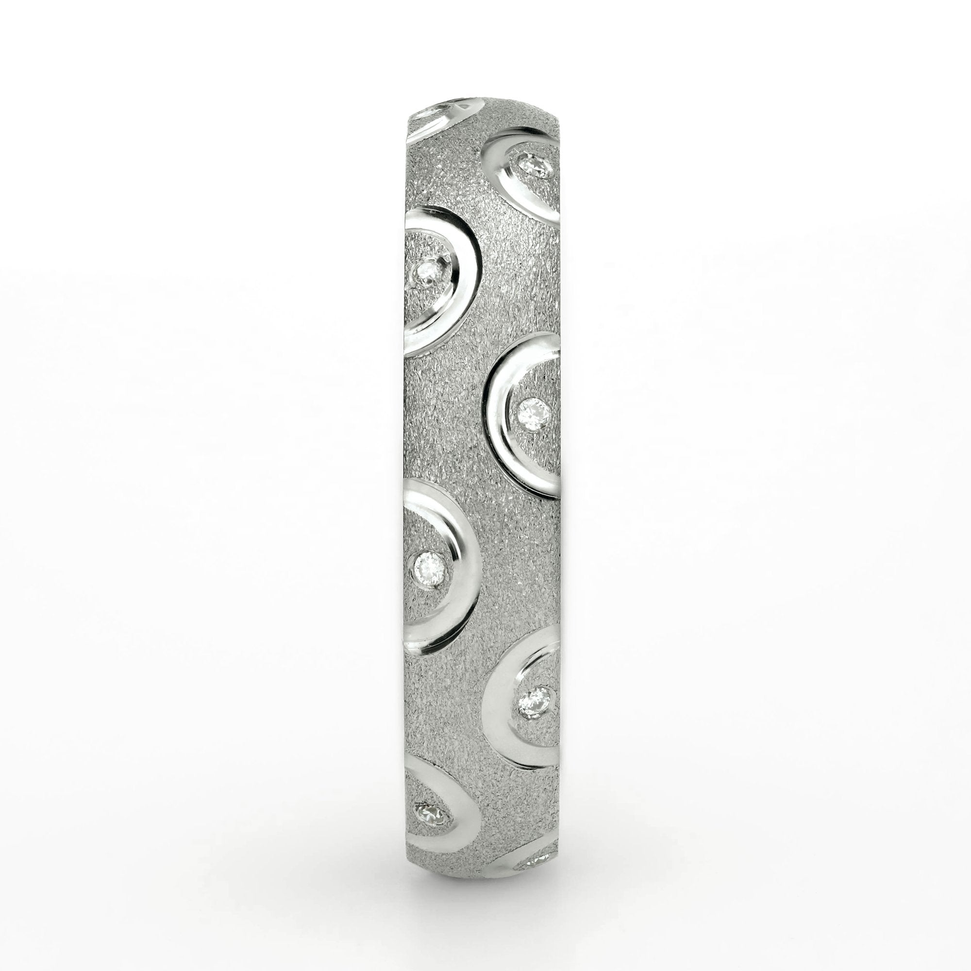 Confort Rellena 4mm A14052D14B - Moissanita