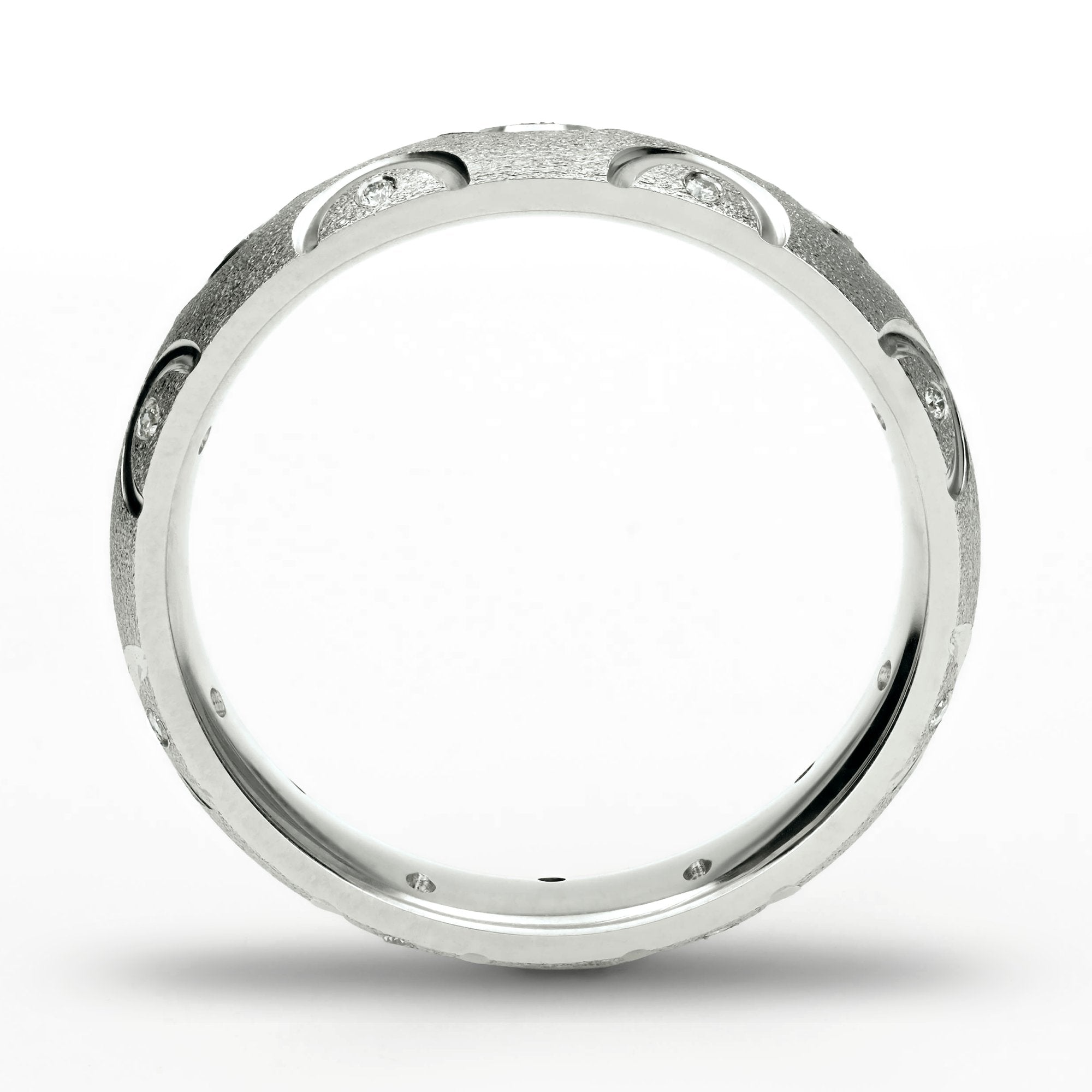 Confort Rellena 4mm A14052D14B - Moissanita