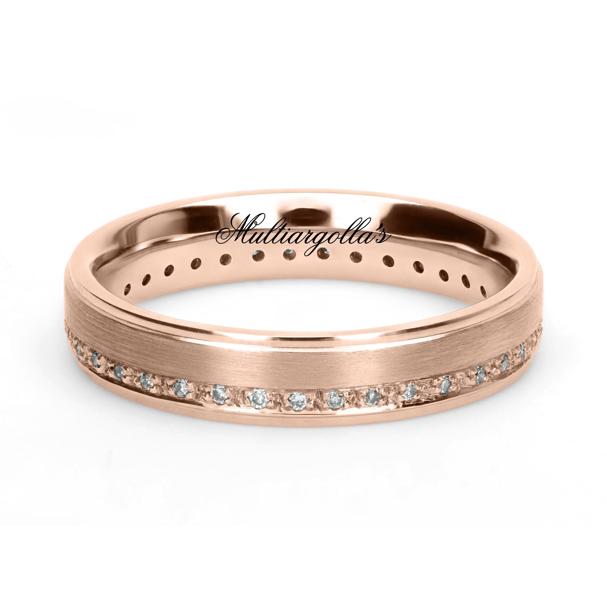 Confort Rellena 4mm A14055D14B - Diamante Natural