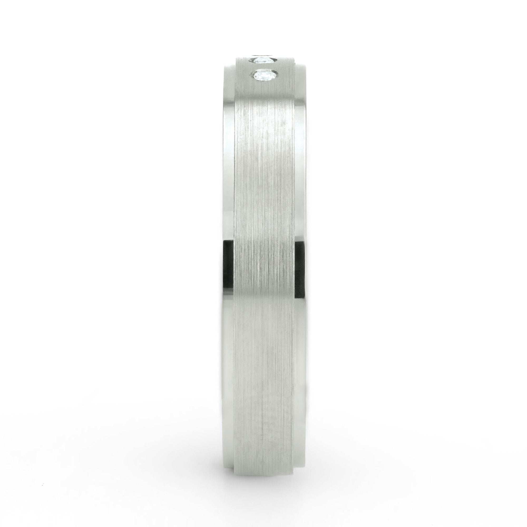 Confort Rellena 4mm A14093D14B - Moissanita