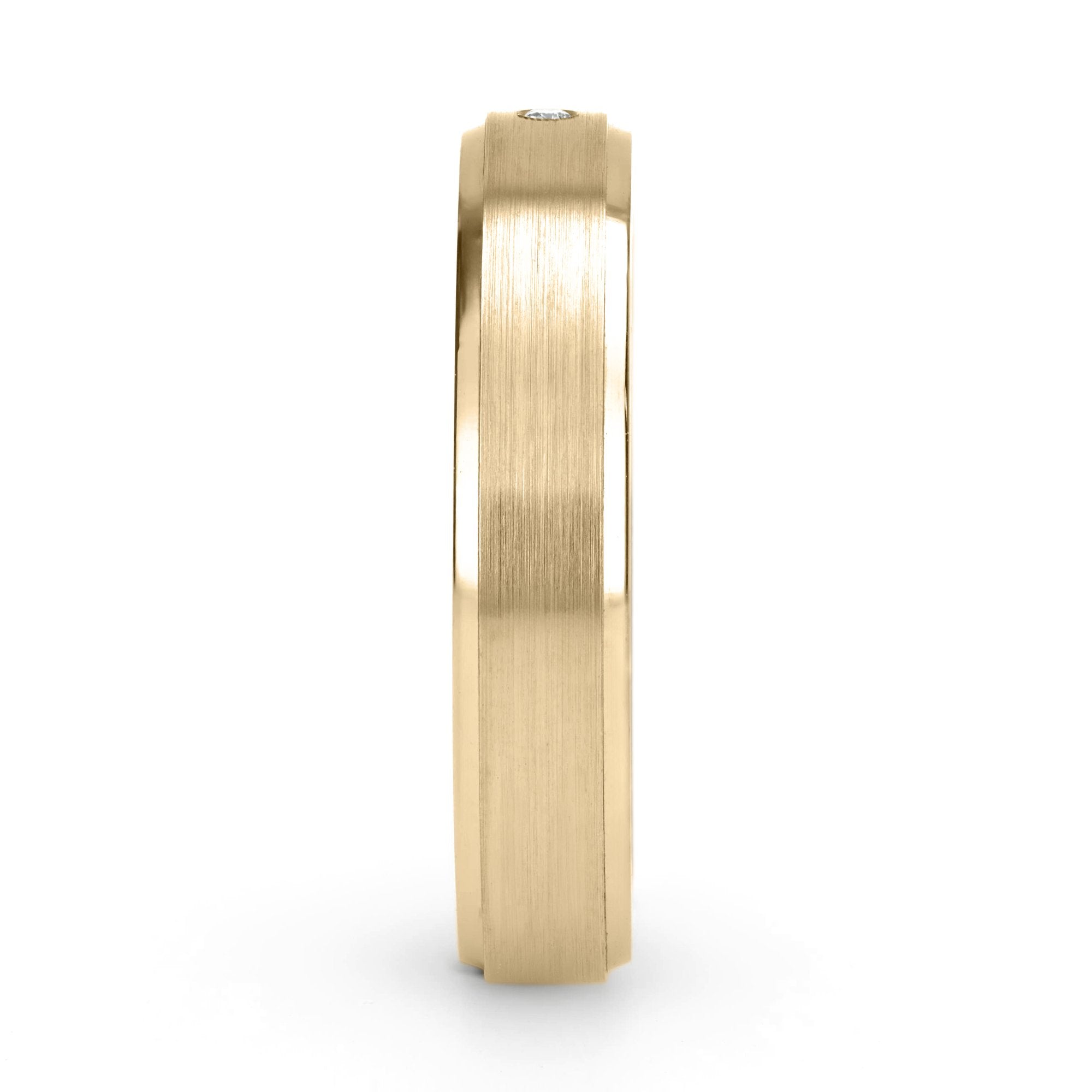 Confort Rellena 4mm A14104D14B - Moissanita