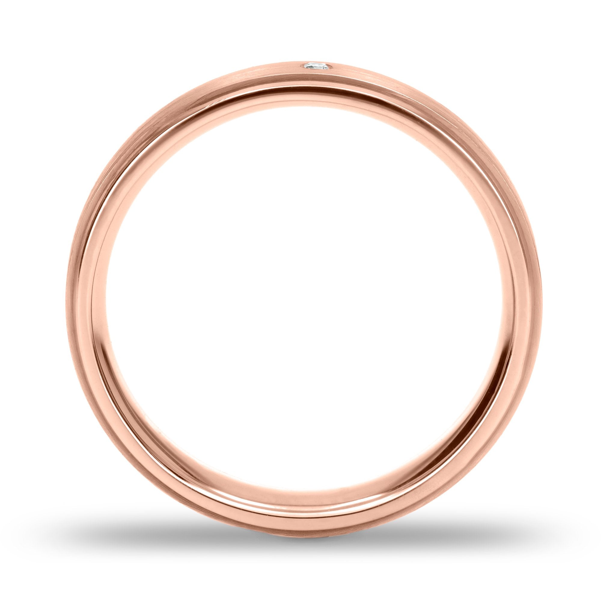 Confort Rellena 4mm A14104D14B - Moissanita