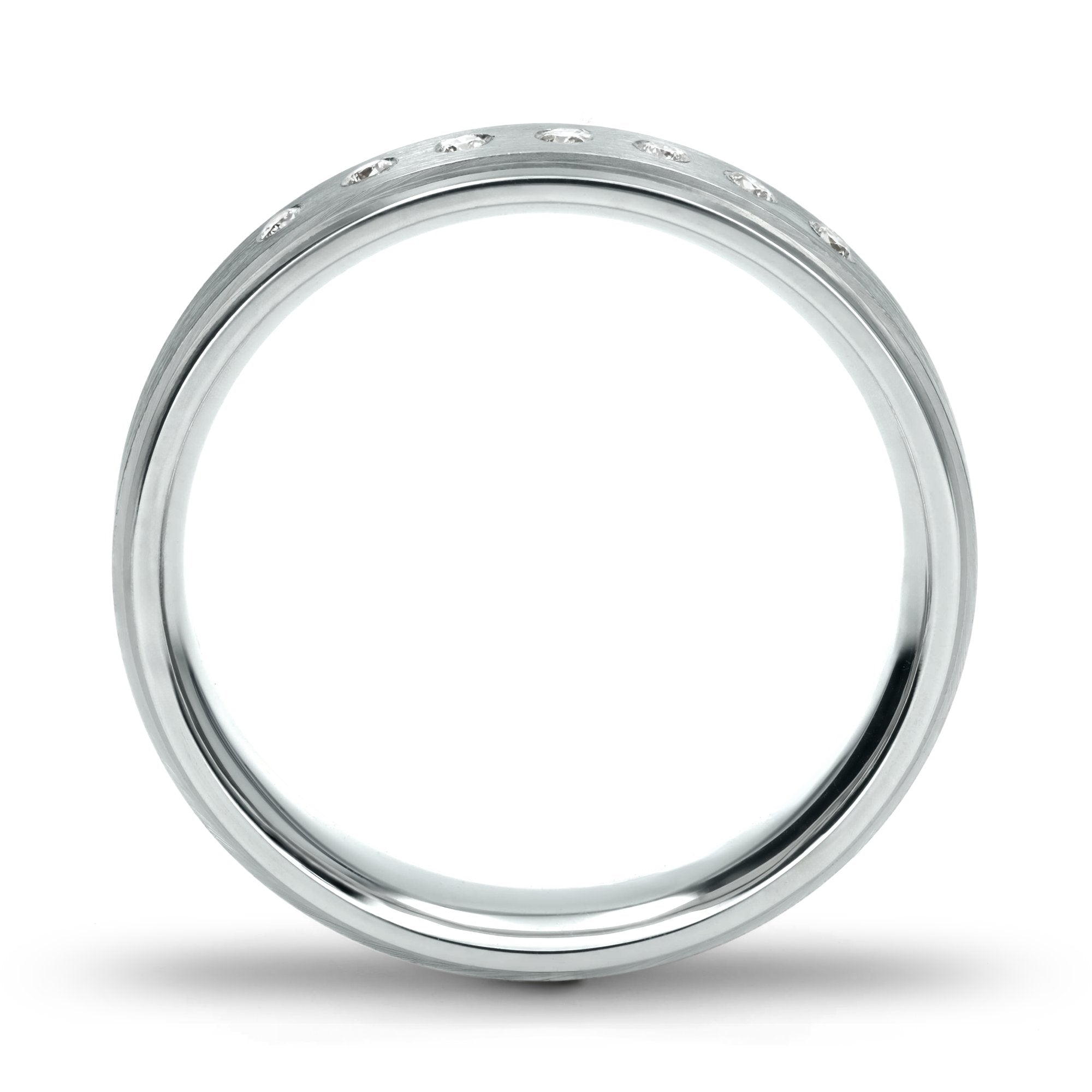 Confort Rellena 4mm A14106D14B - Moissanita
