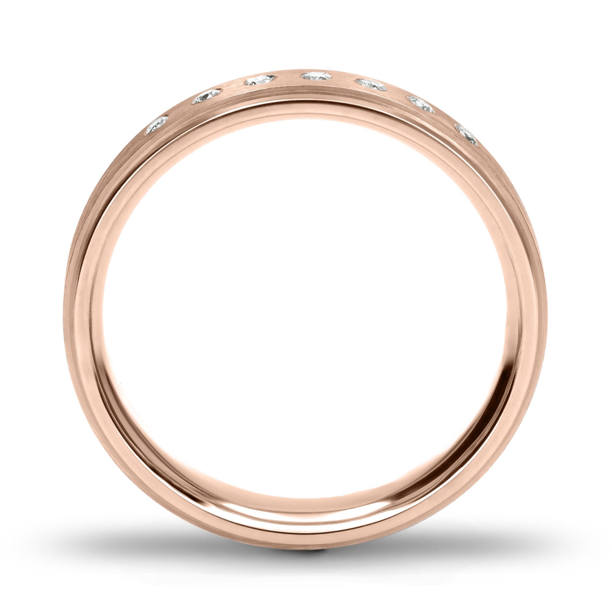 Confort Rellena 4mm A14106D14B - Moissanita