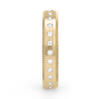 Confort Rellena 4mm A14115D14B - Moissanita