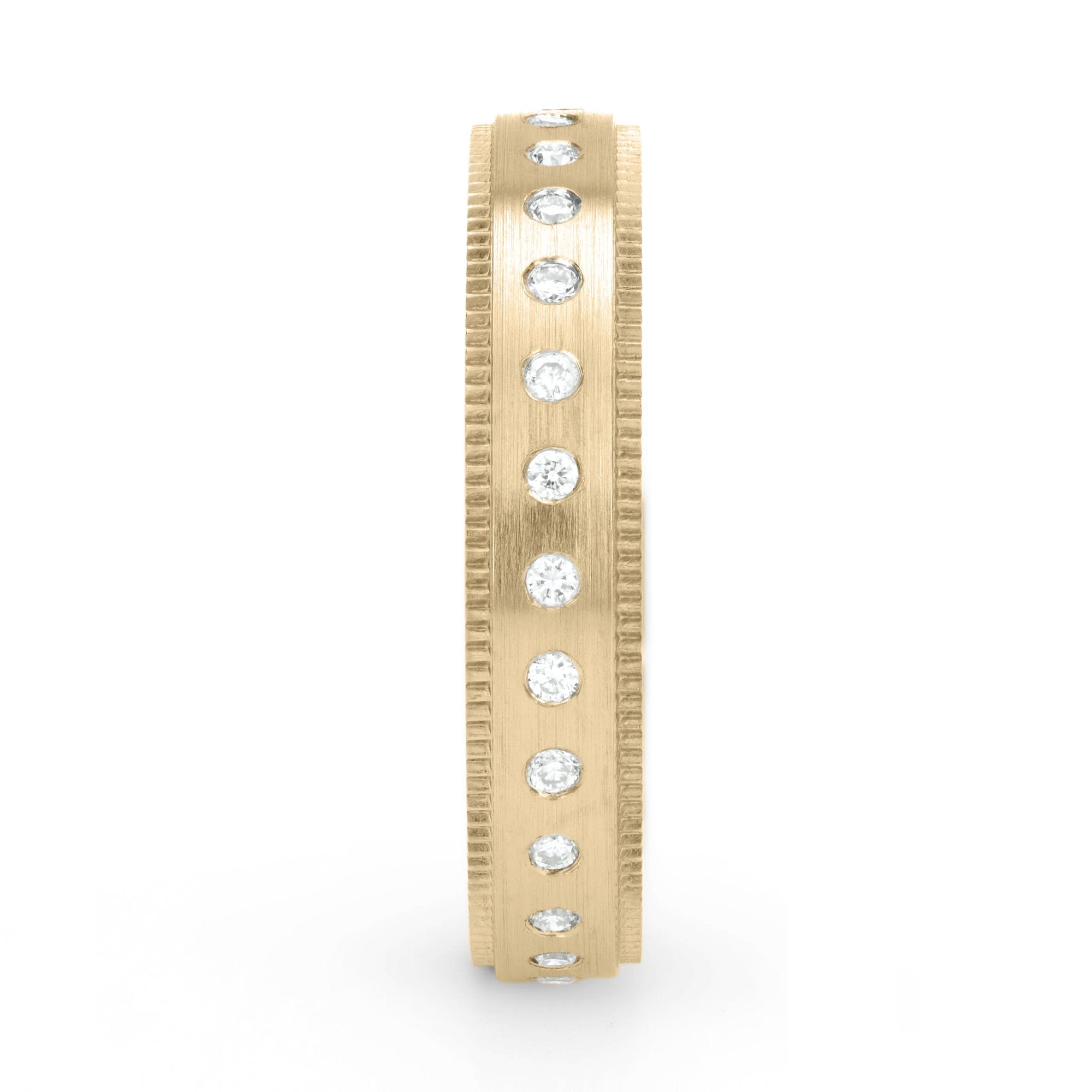 Confort Rellena 4mm A14115D14B - Moissanita