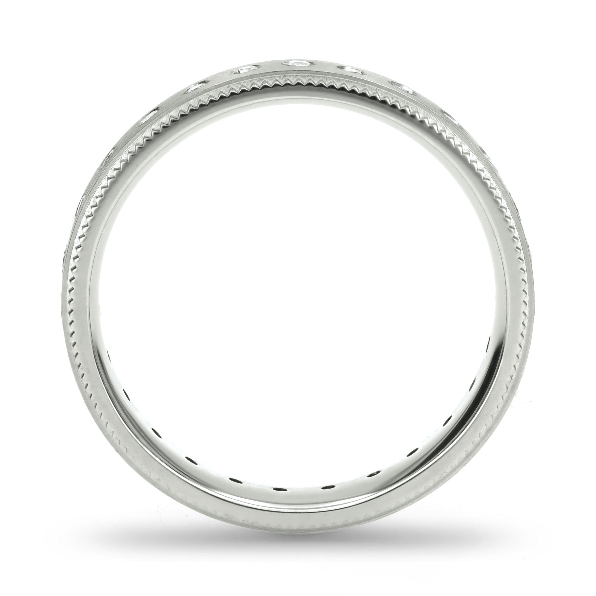 Confort Rellena 4mm A14115D14B - Moissanita