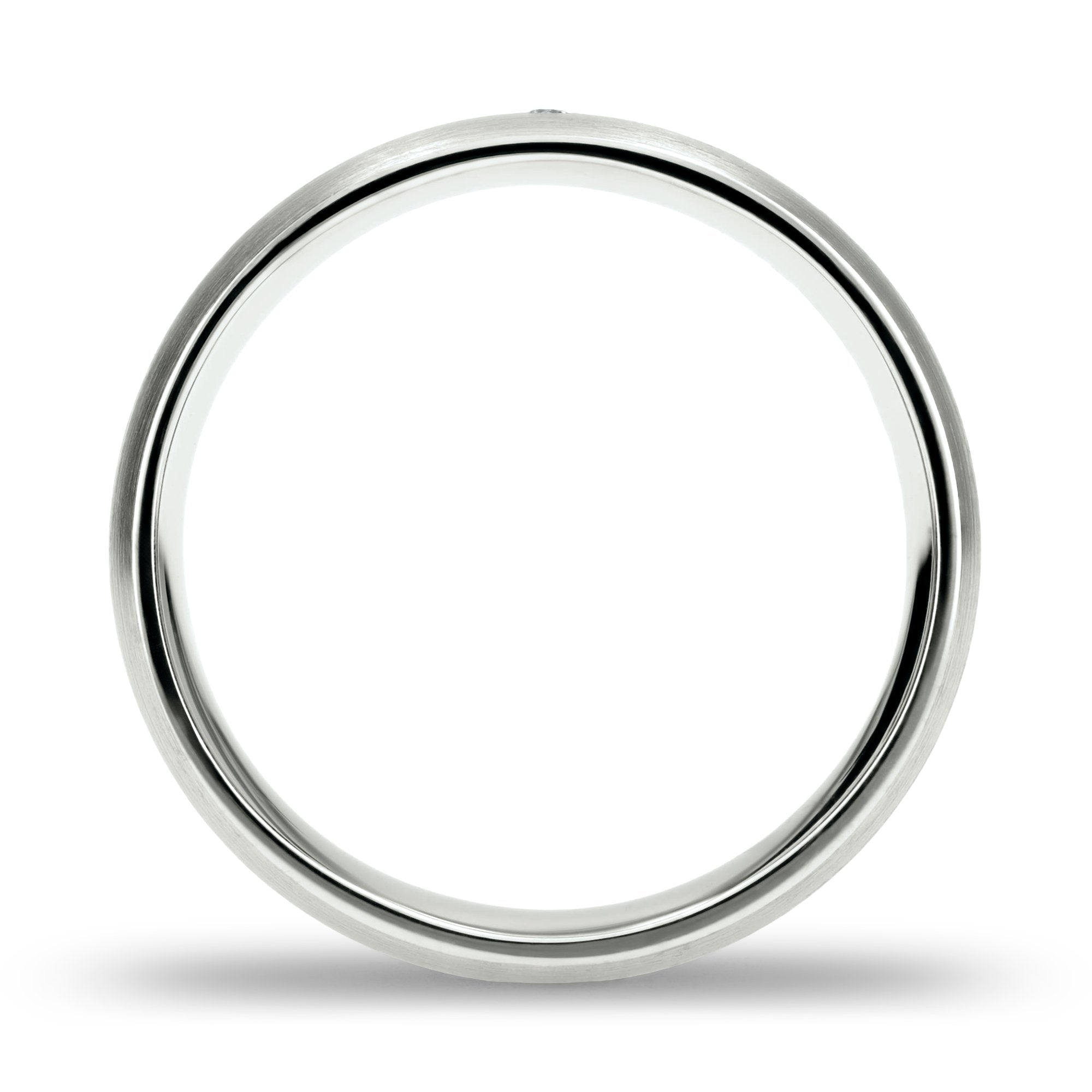 Confort Rellena 4mm A14116D14B - Moissanita