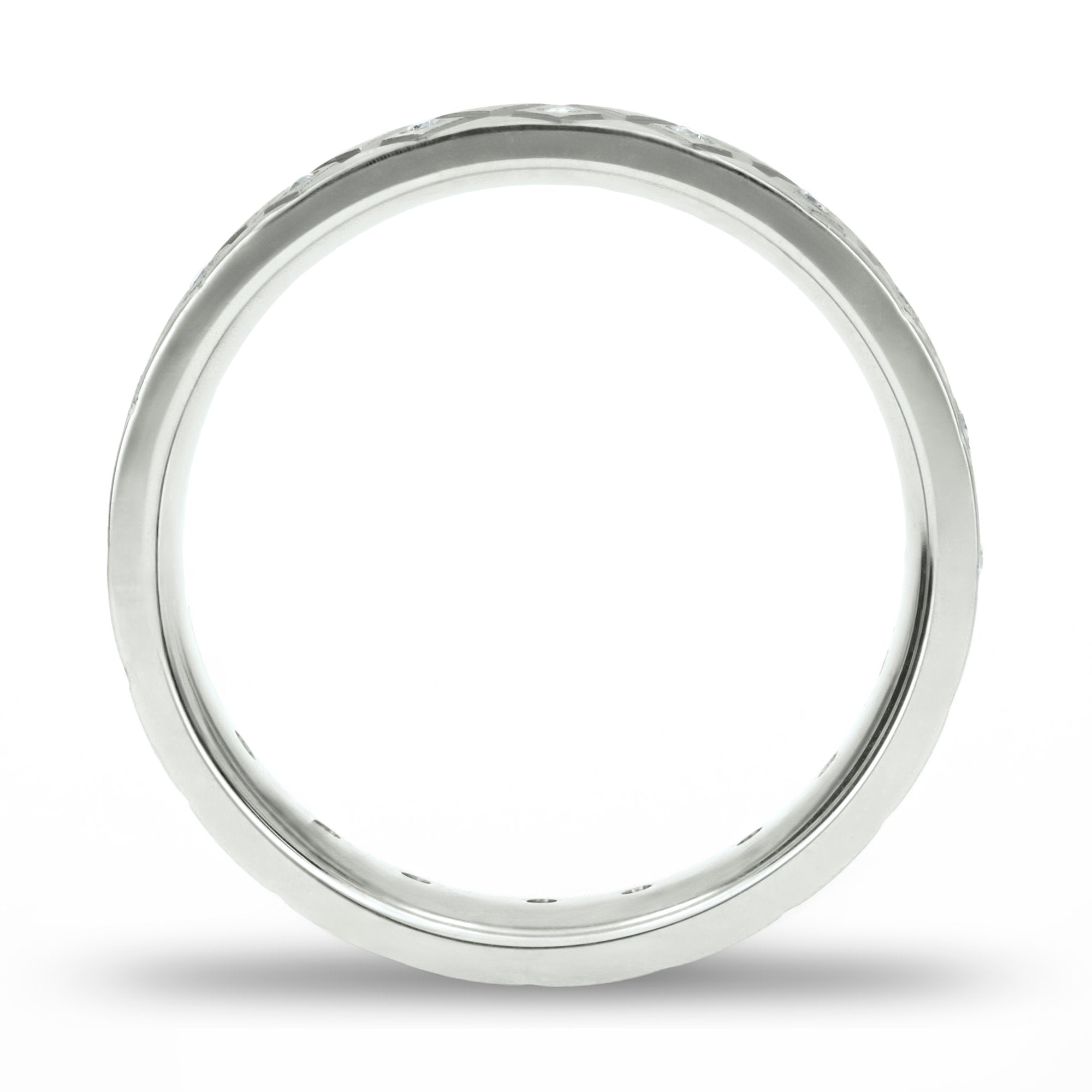 Confort Rellena 5mm A15013D14B - Moissanita