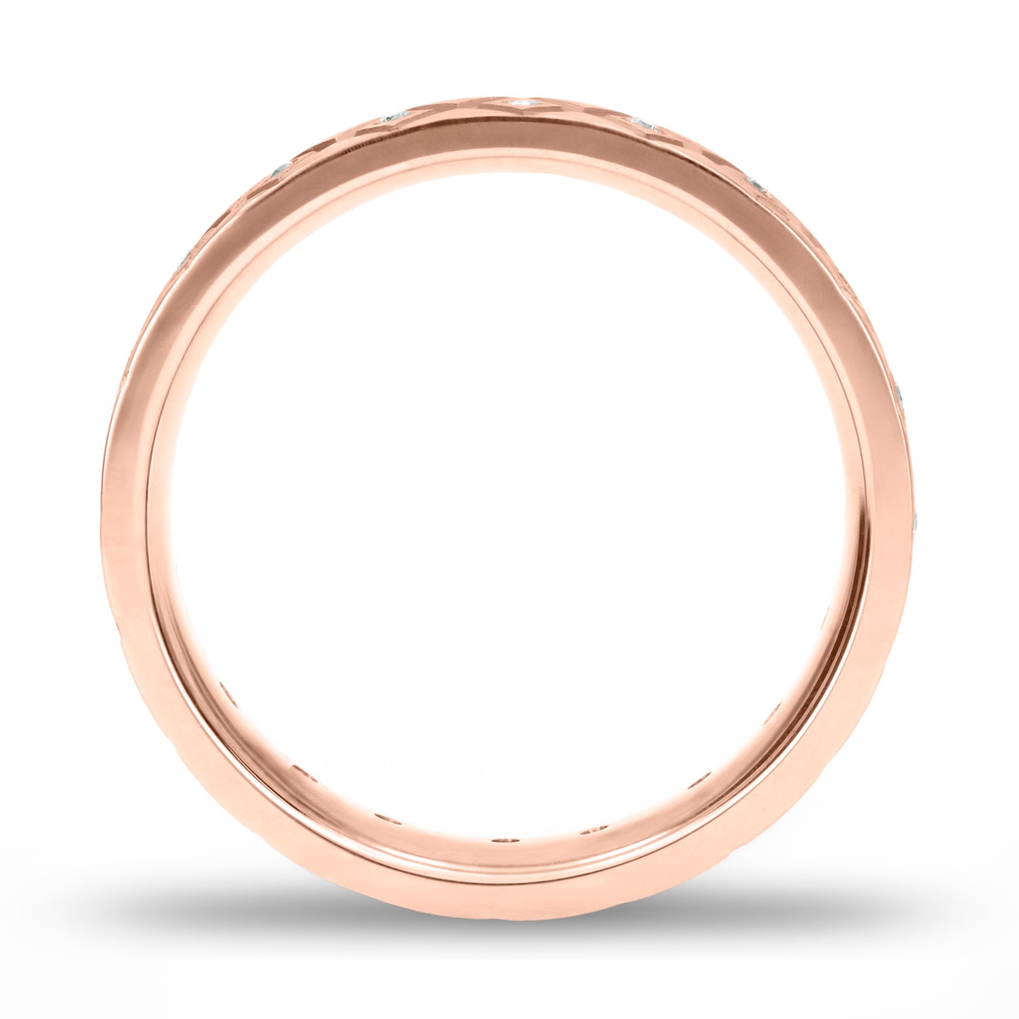 Confort Rellena 5mm A15013D14B - Moissanita