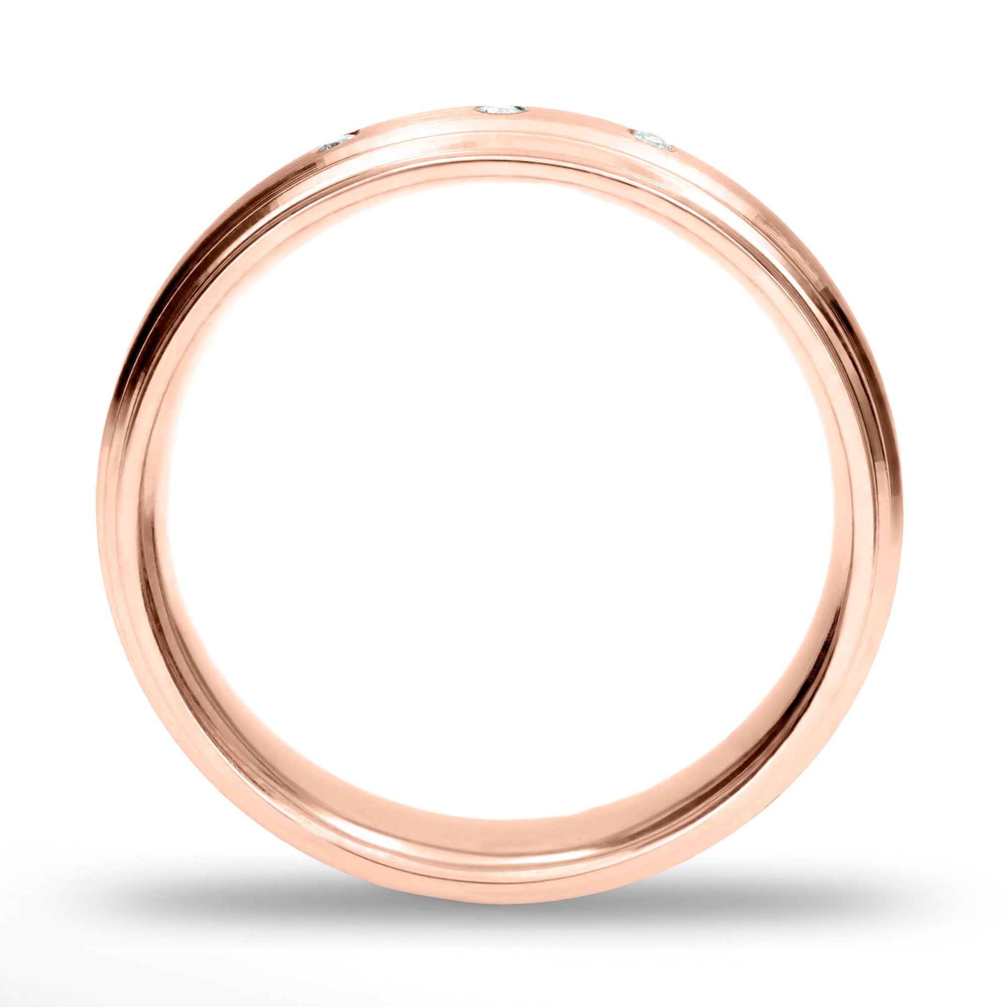 Confort Rellena 5mm A15034D14B - Moissanita