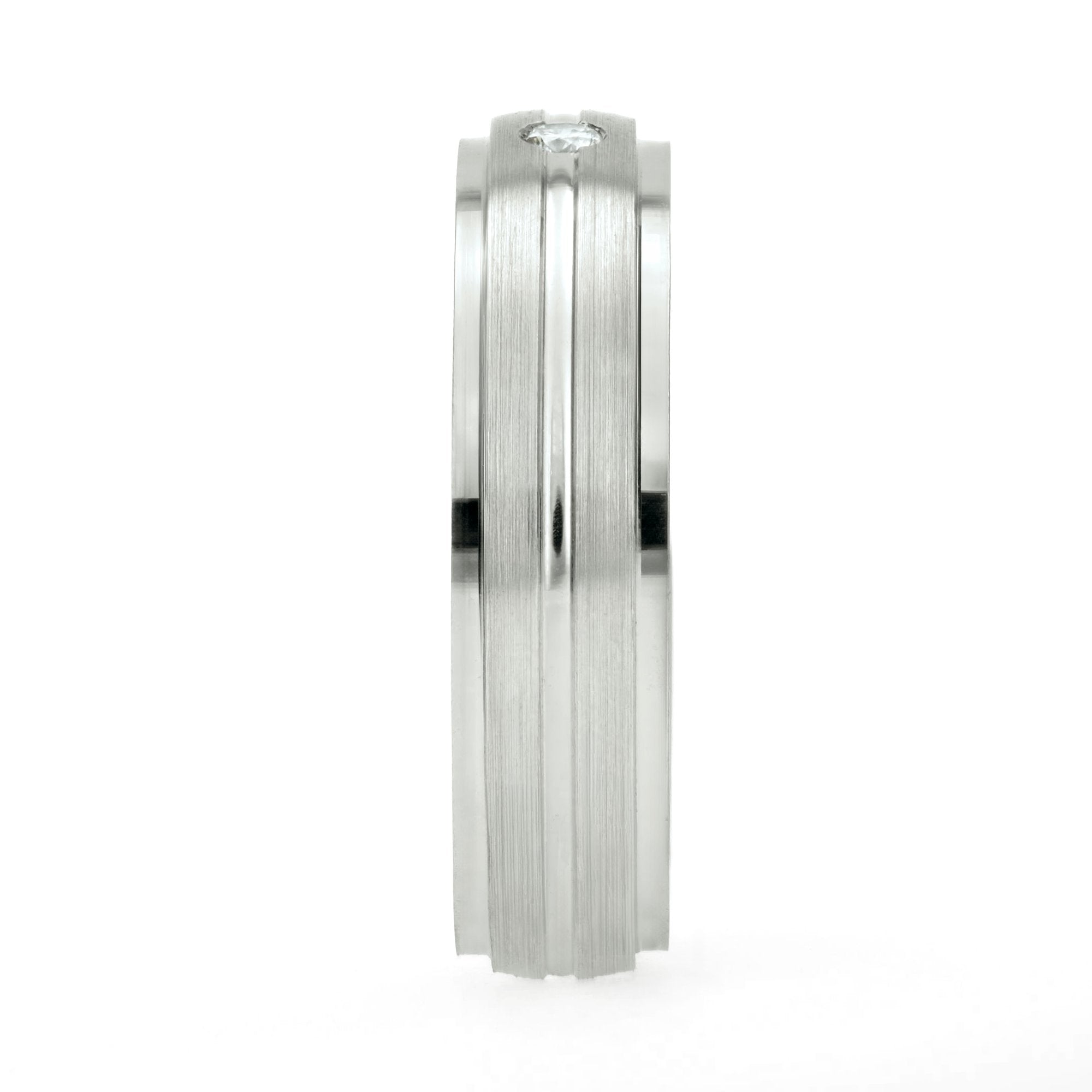 Confort Rellena 5mm A15035D14B - Moissanita