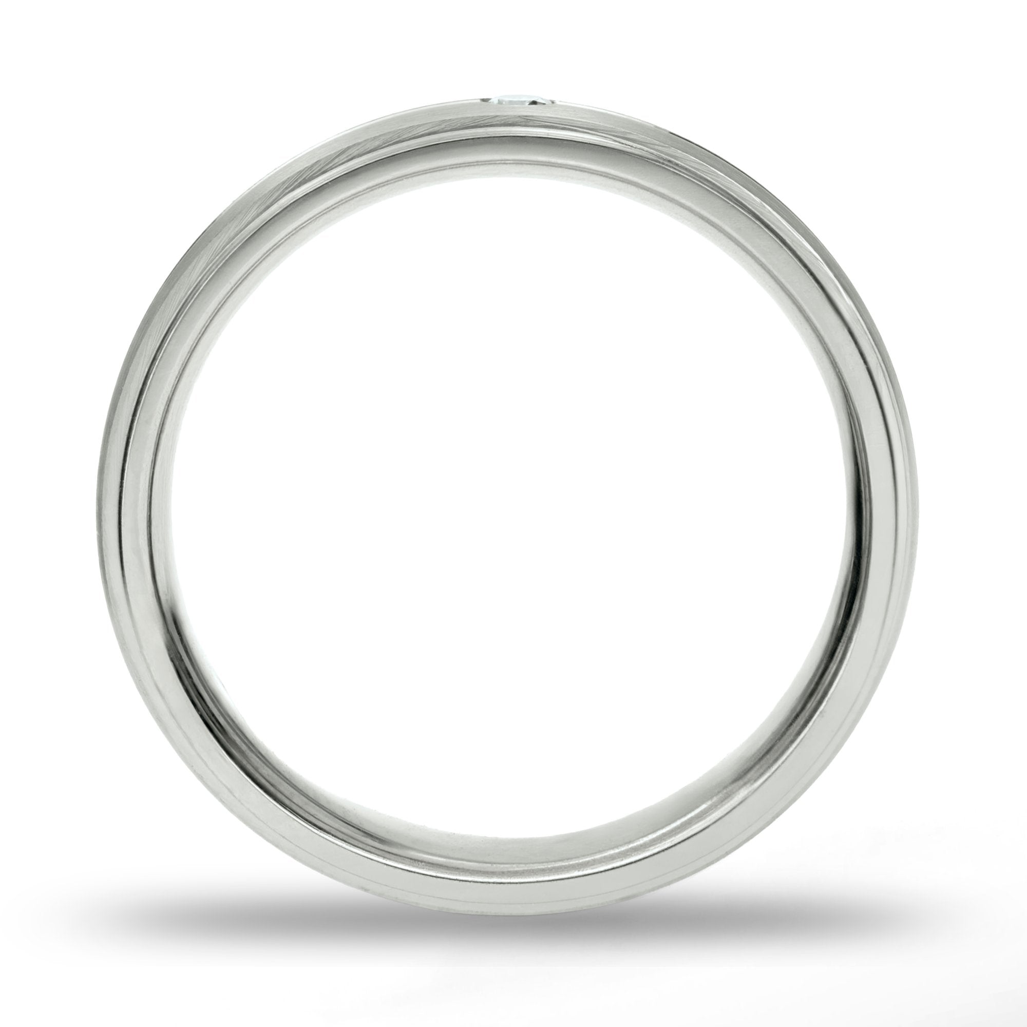 Confort Rellena 5mm A15035D14B - Moissanita