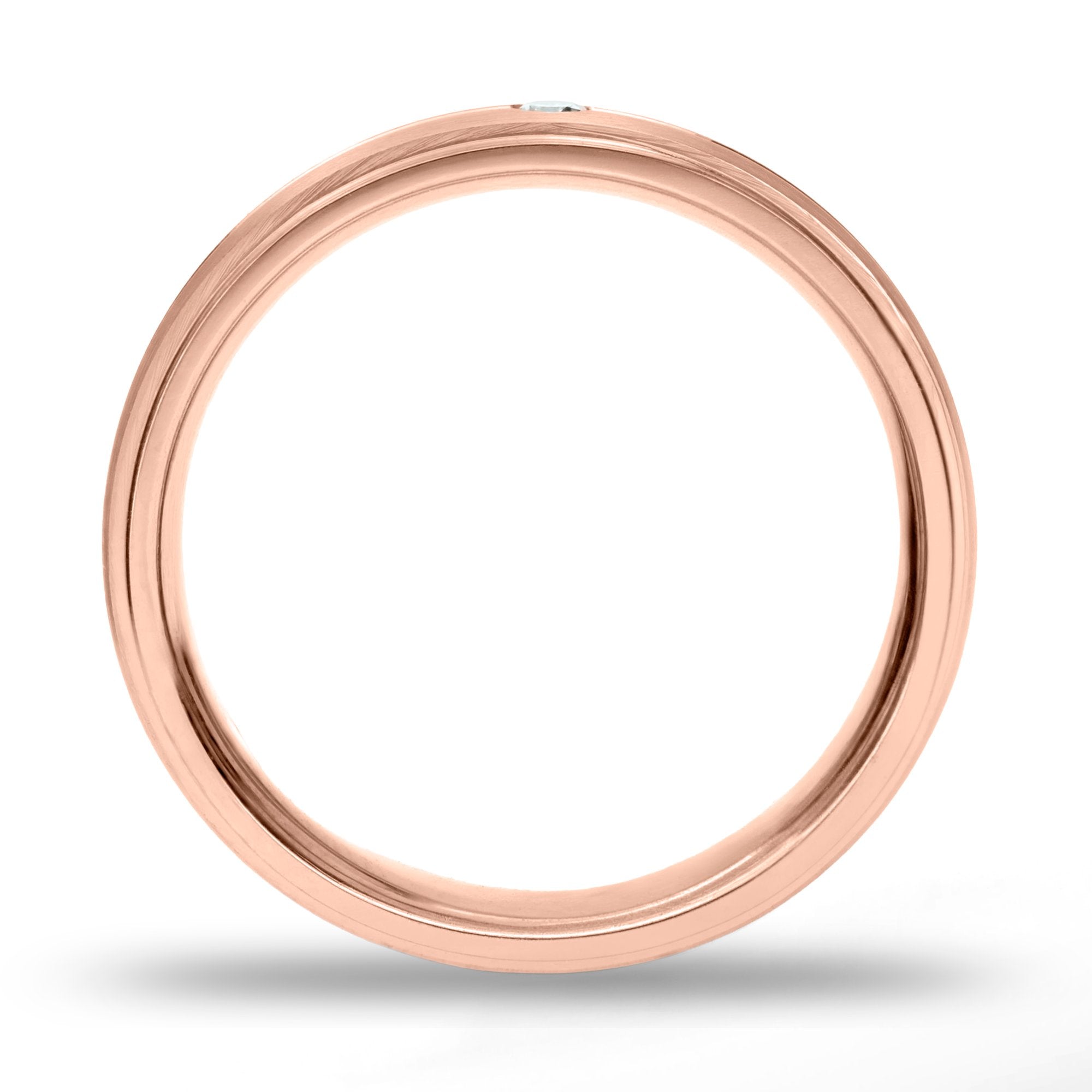 Confort Rellena 5mm A15035D14B - Moissanita
