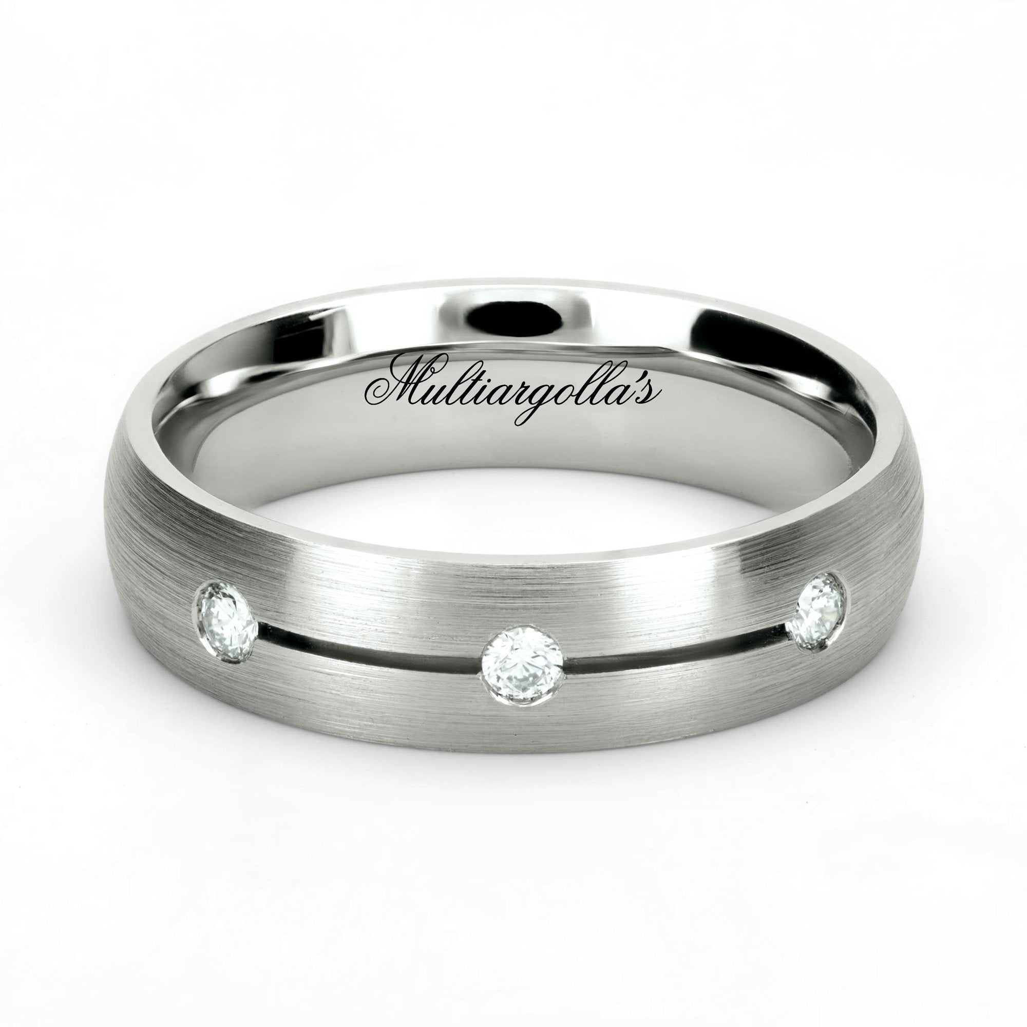 Confort Rellena 5mm A15044D14B - Diamante Natural