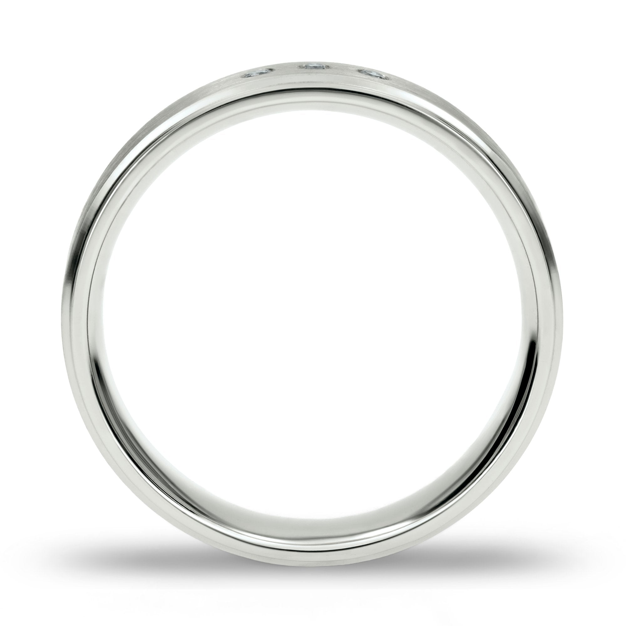 Confort Rellena 5mm A15074D14B - Moissanita