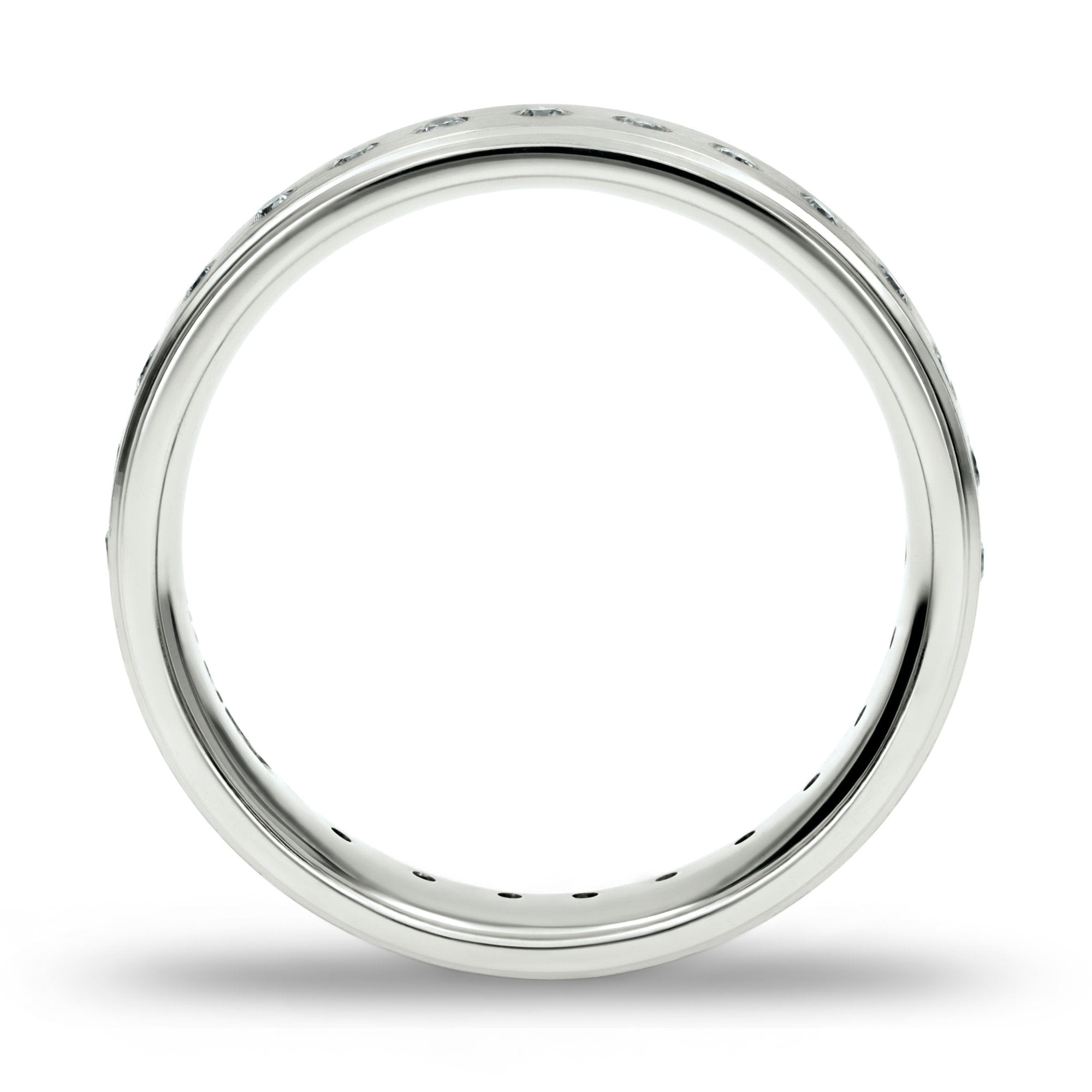 Confort Rellena 5mm A15076D14B - Moissanita