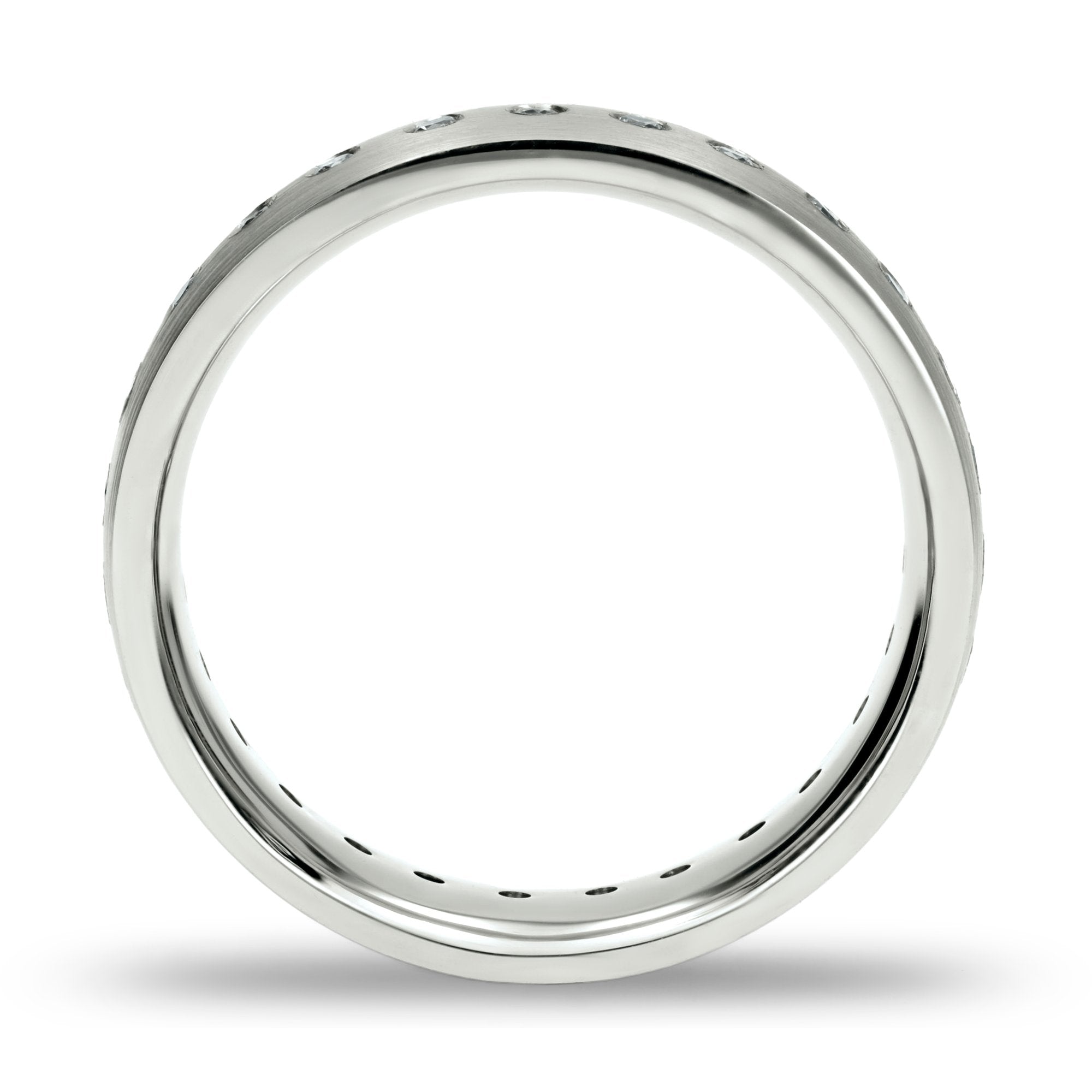 Confort Rellena 5mm A15104D14B - Moissanita