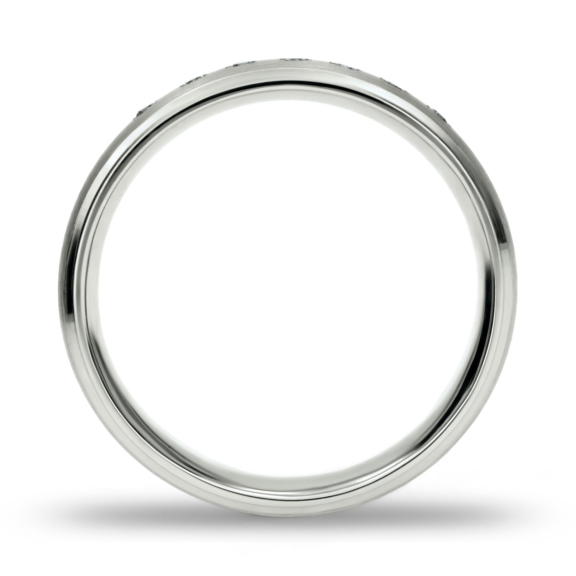 Confort Rellena 5mm A15119D14B - Moissanita