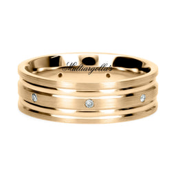 Confort Rellena 6mm A16009D14B - Moissanita