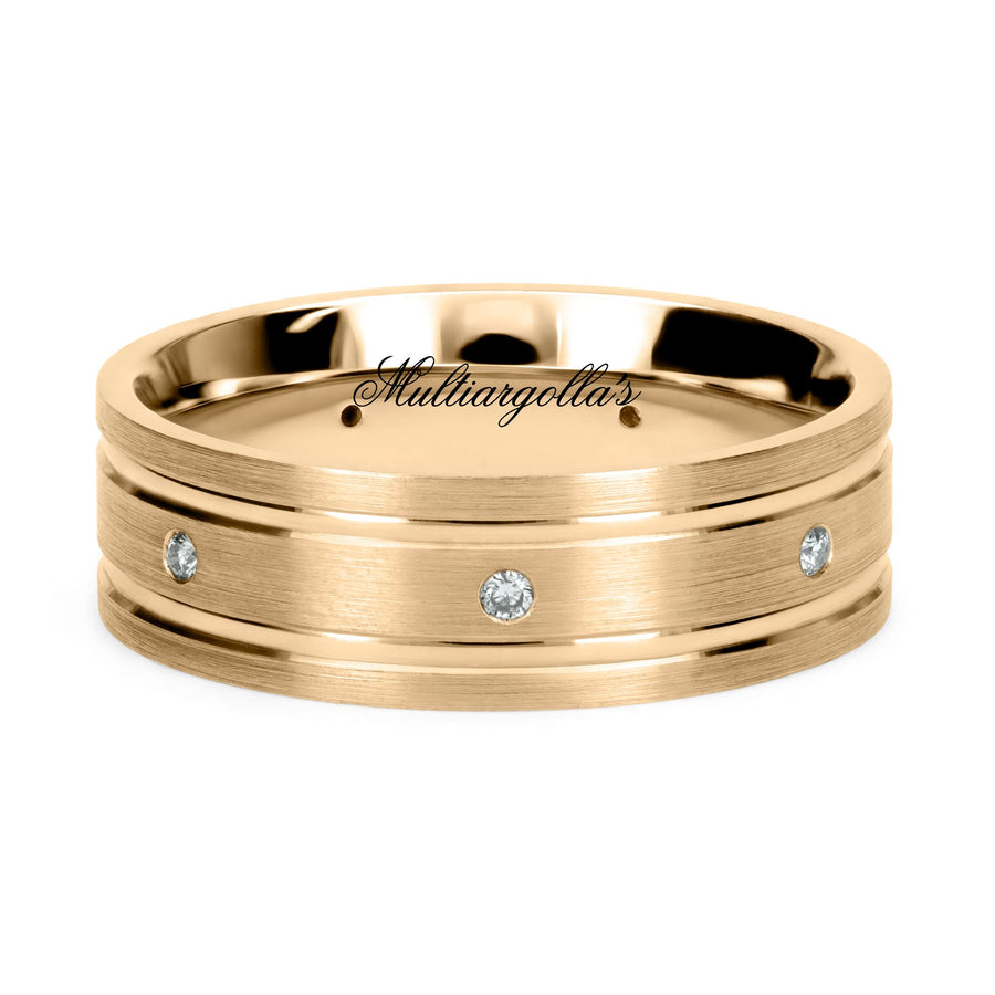 Confort Rellena 6mm A16050D14B - Moissanita