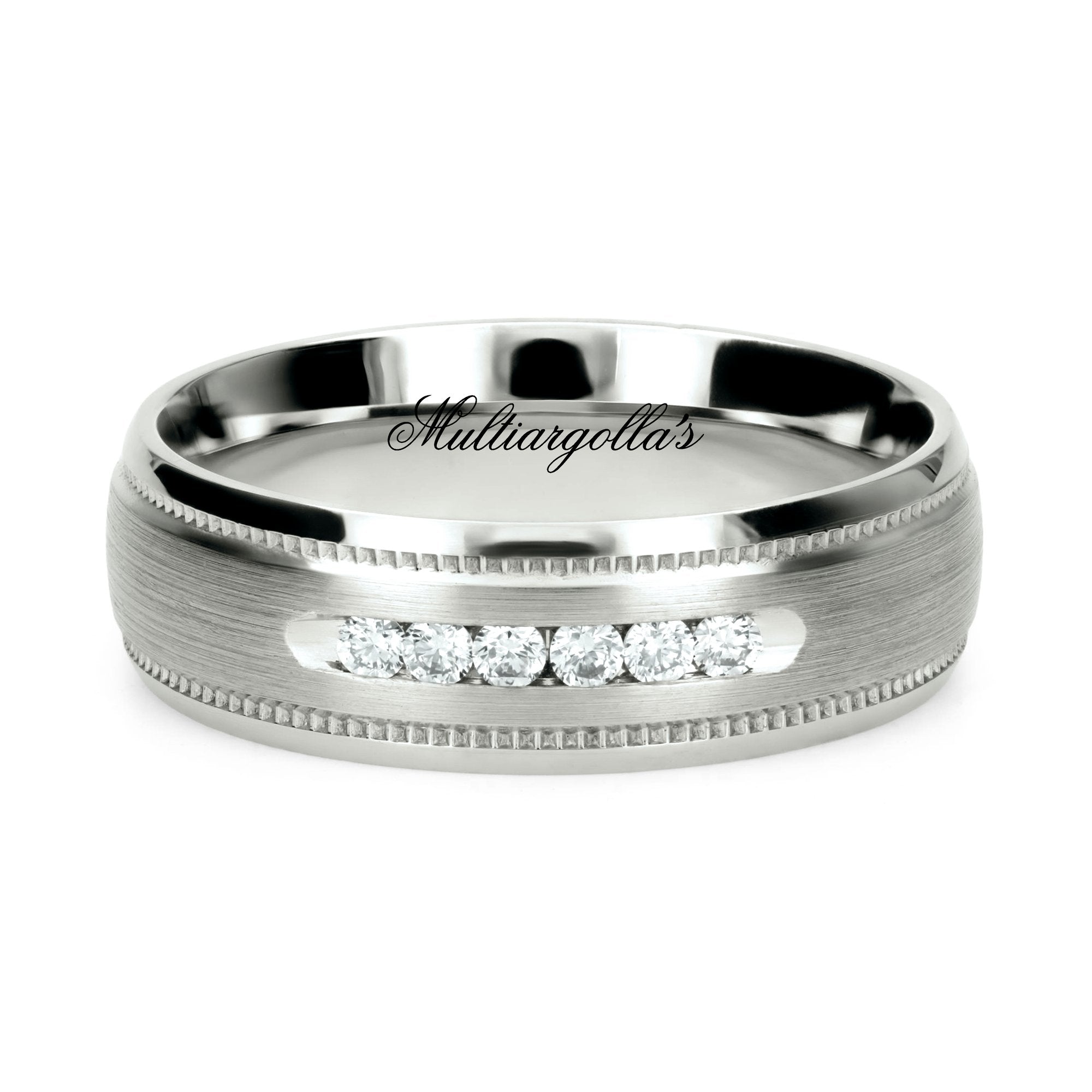 Confort Rellena 6mm A16058D14B - Moissanita