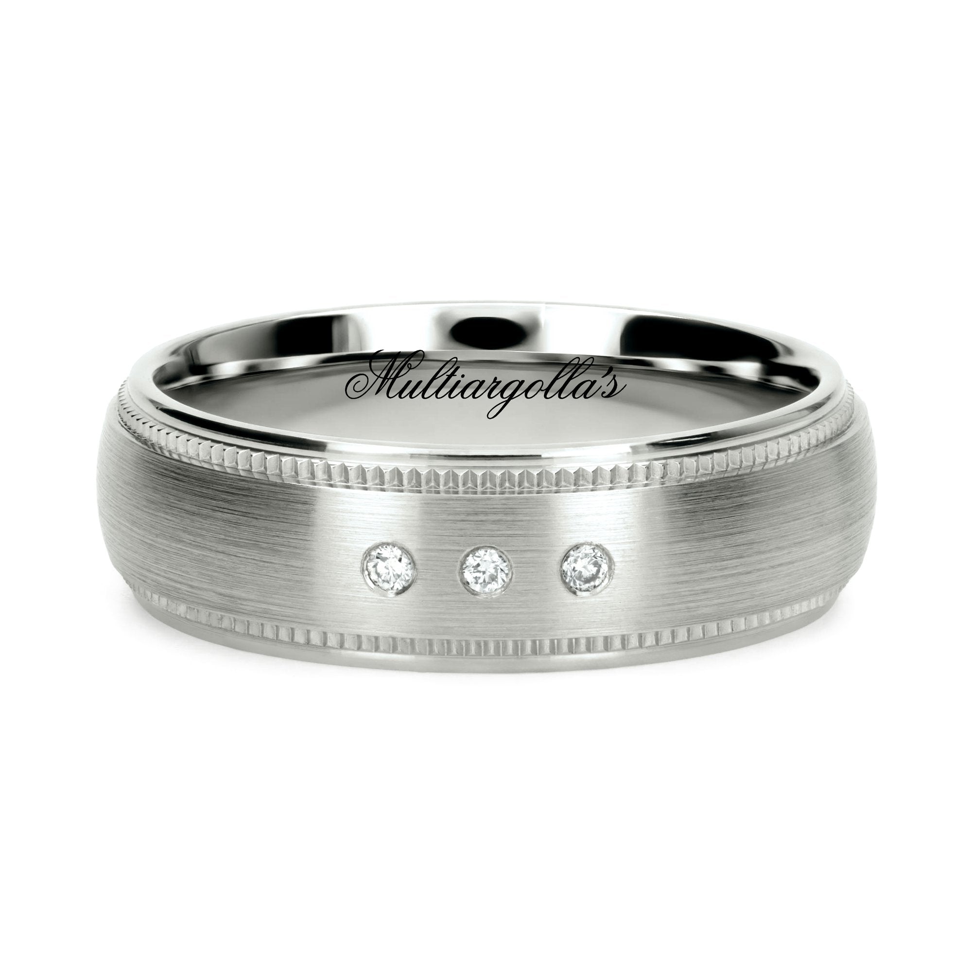 Confort Rellena 6mm A16093D14B - Moissanita