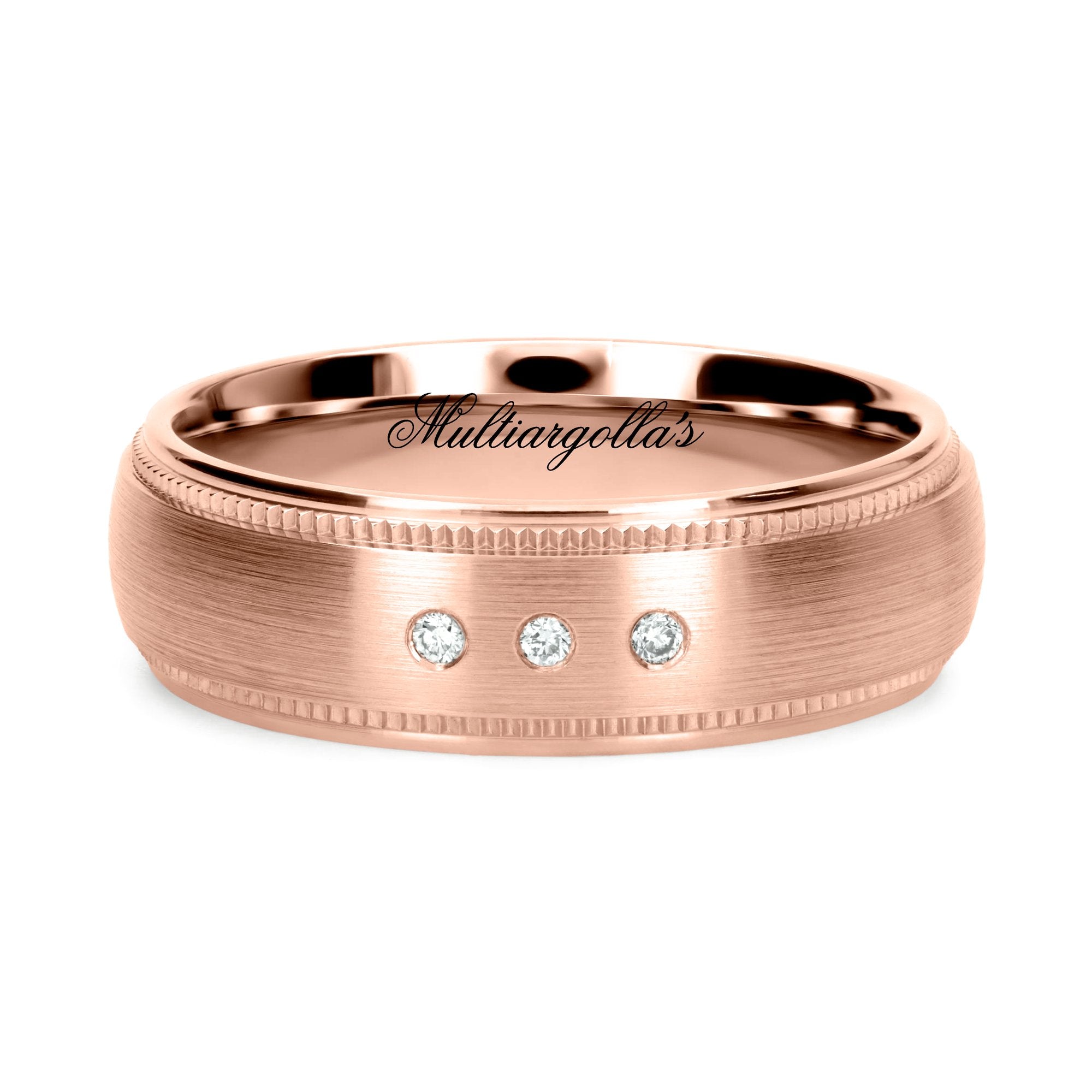 Confort Rellena 6mm A16093D14B - Moissanita