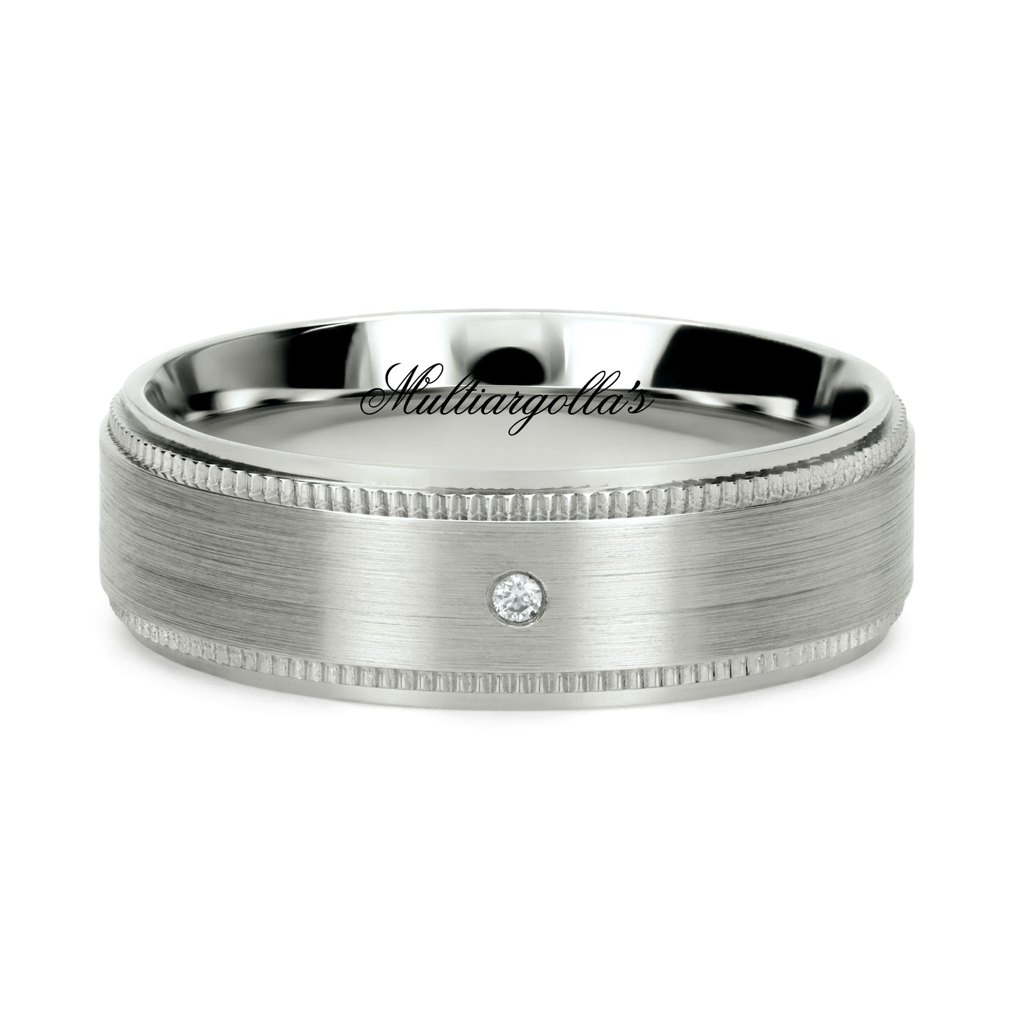 Confort Rellena 6mm A16112D14B - Moissanita