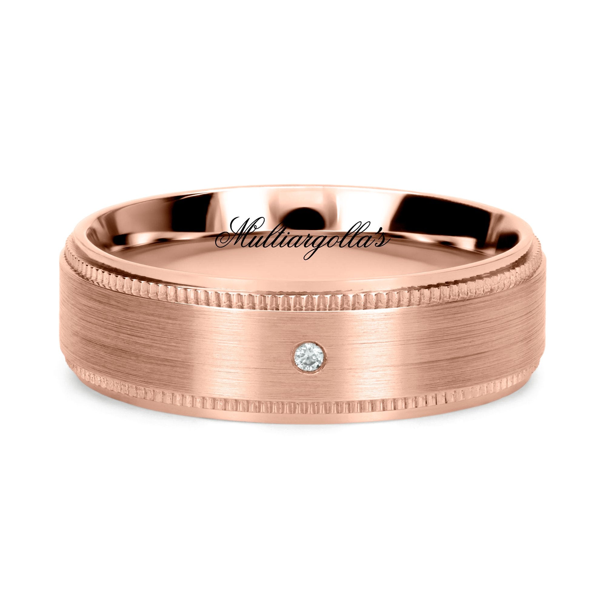 Confort Rellena 6mm A16112D14B - Moissanita