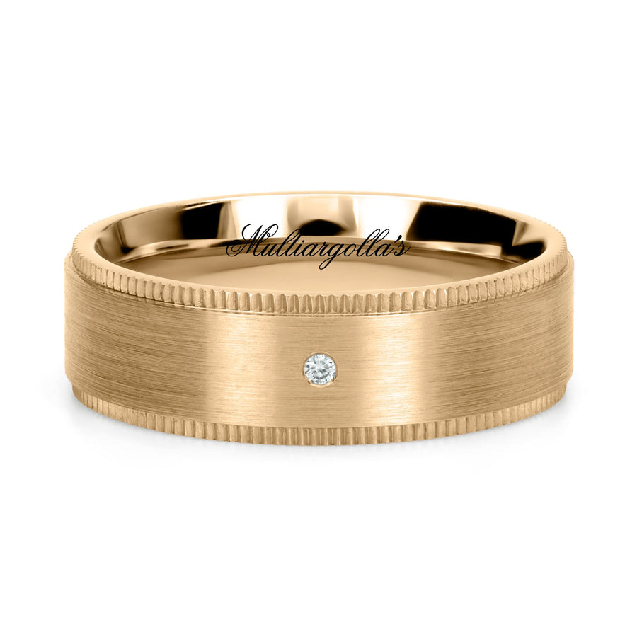 Confort Rellena 6mm A16116D14B - Moissanita